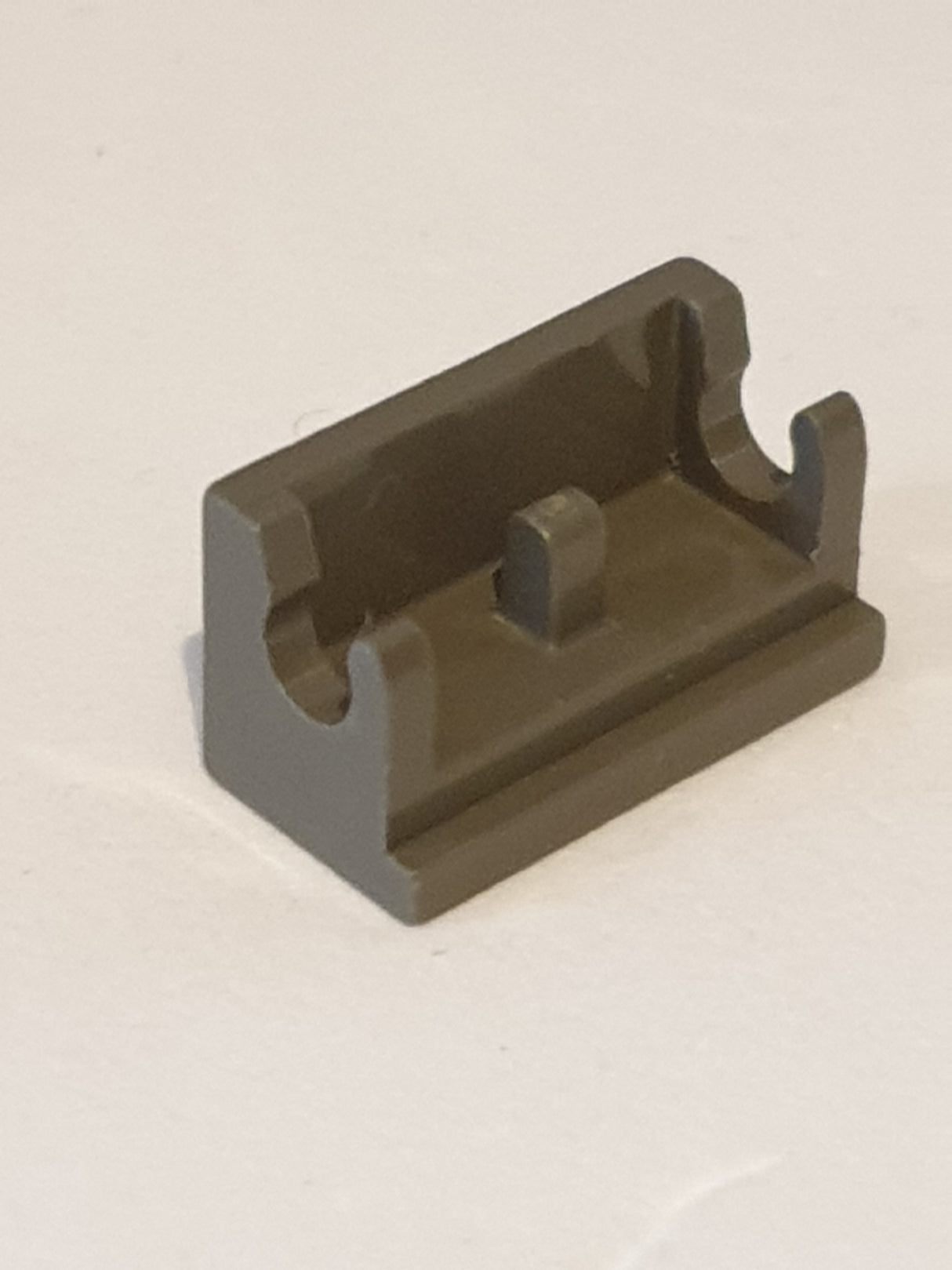 1x2 Scharnierstein Sockel Unterteil altdunkelgrau dark gray