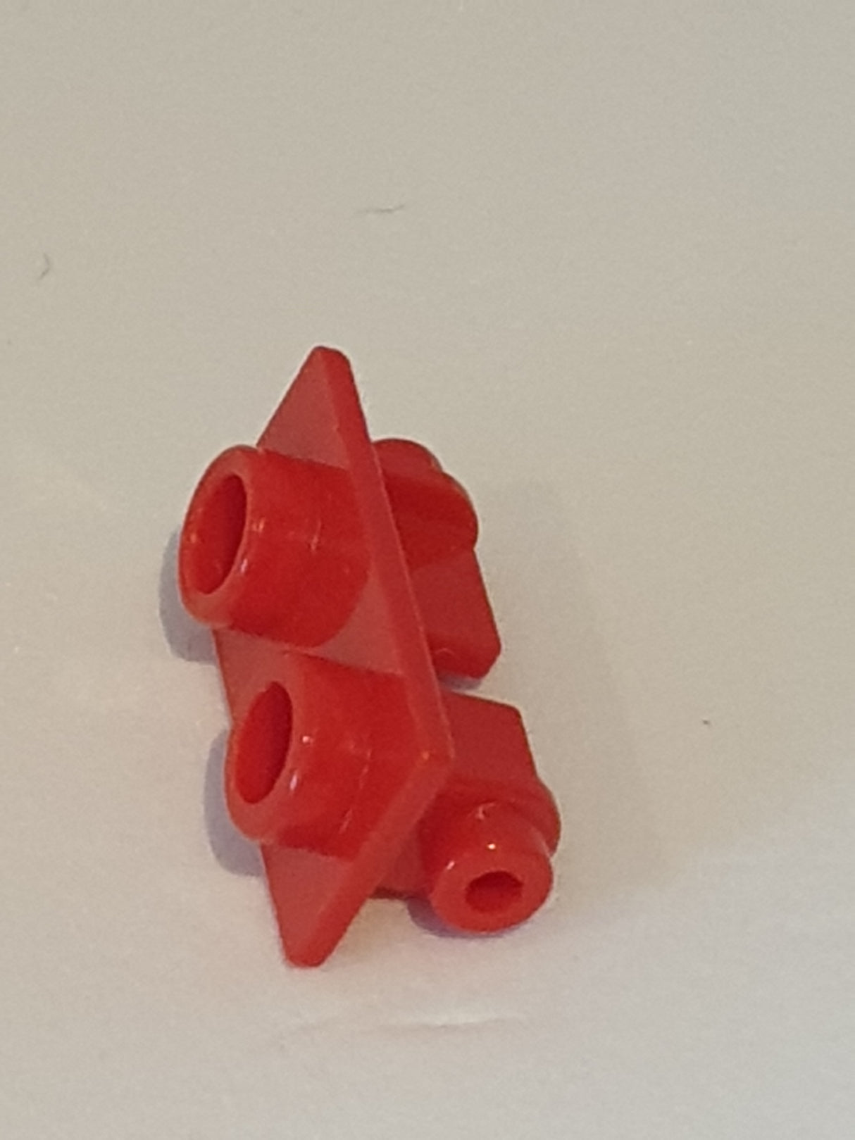 1x2 Scharnierstein Oberteil rot