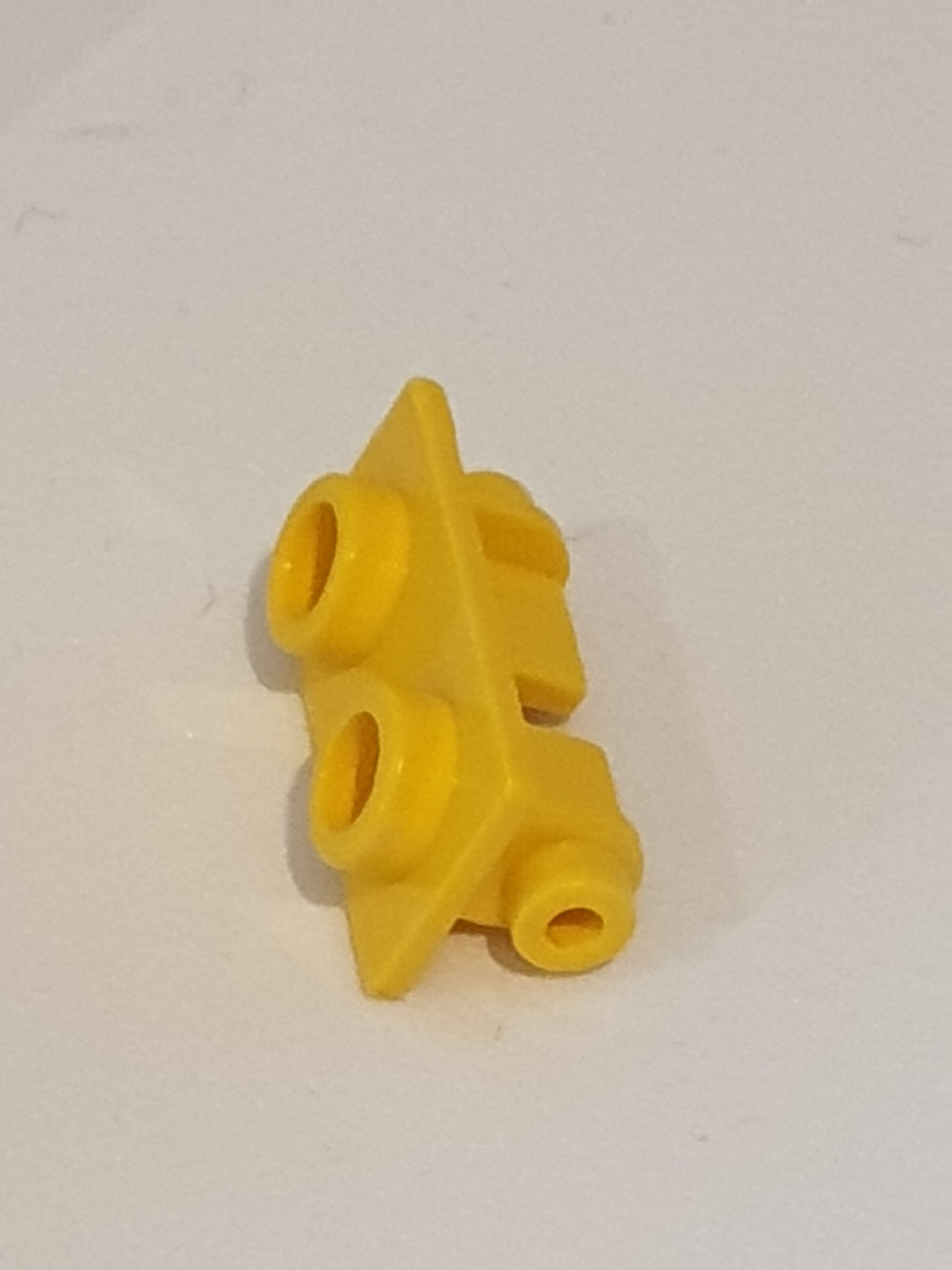 1x2 Scharnierstein Oberteil gelb