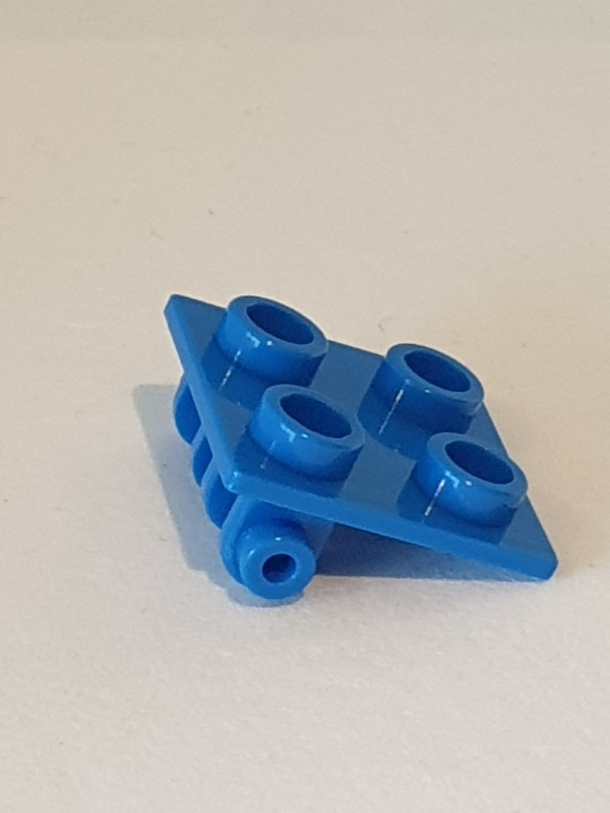 2x2 Scharnierstein Oberteil blau