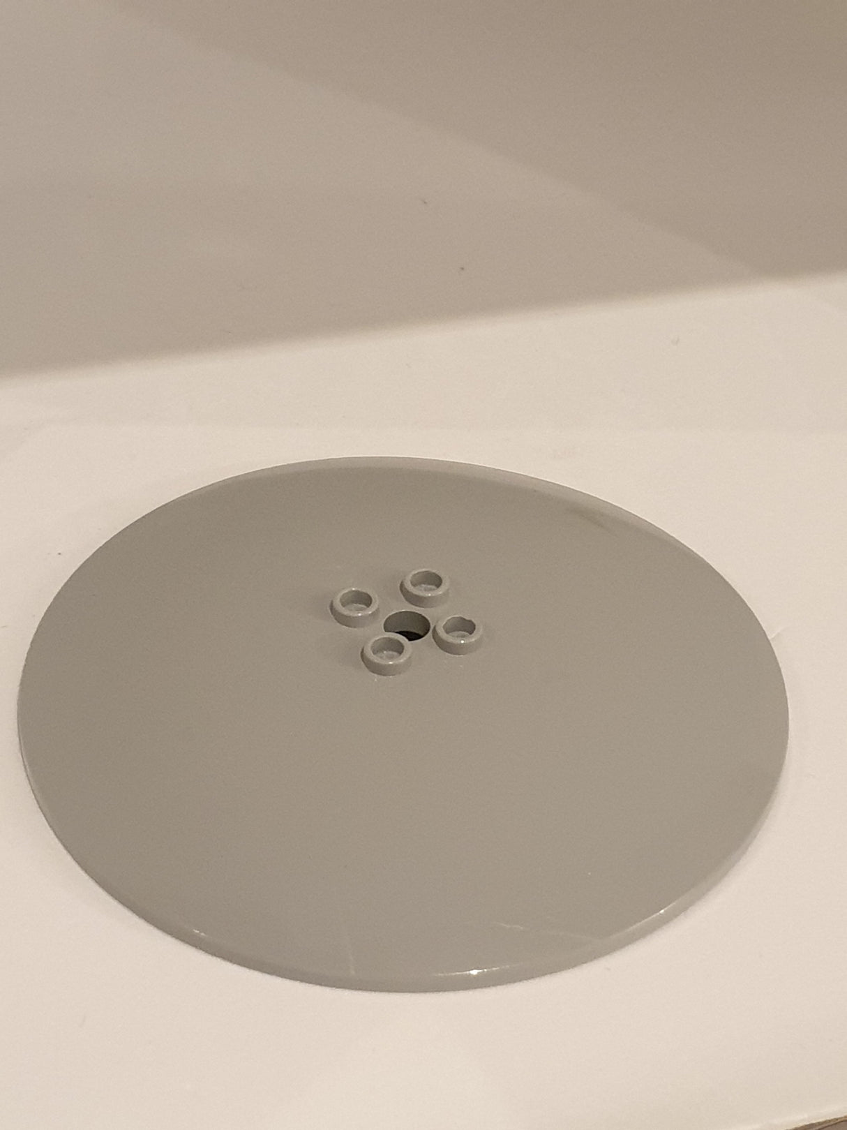 10x10 Satschüssel Parabol solide Noppen neuhellgrau