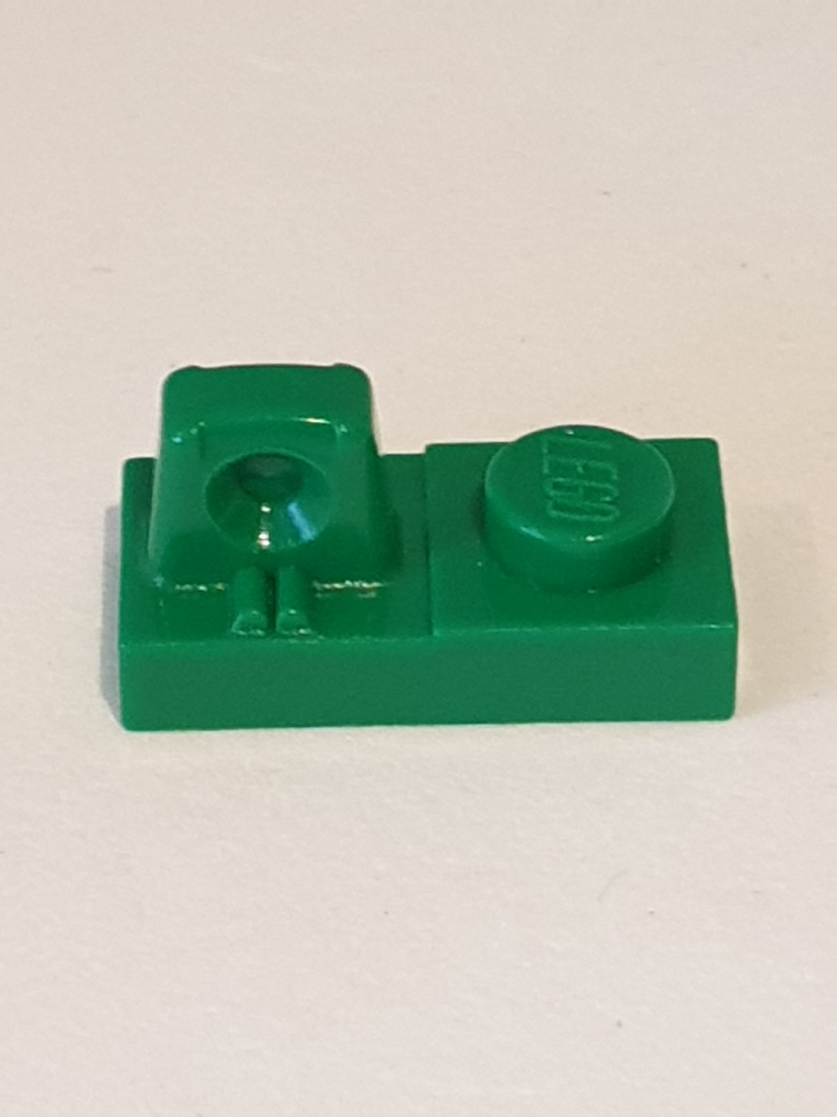 1x2 Scharnierplatte mit 1 Finger oben grün