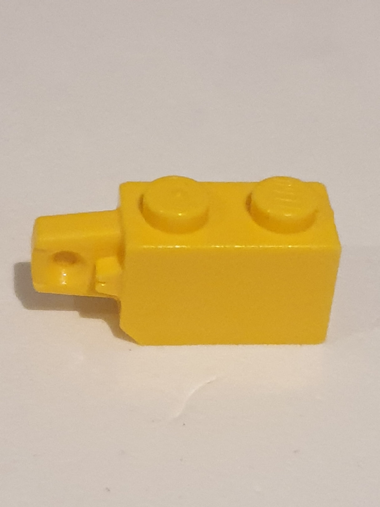 1x2 Scharnierstein mit 1 Finger vertikal gelb