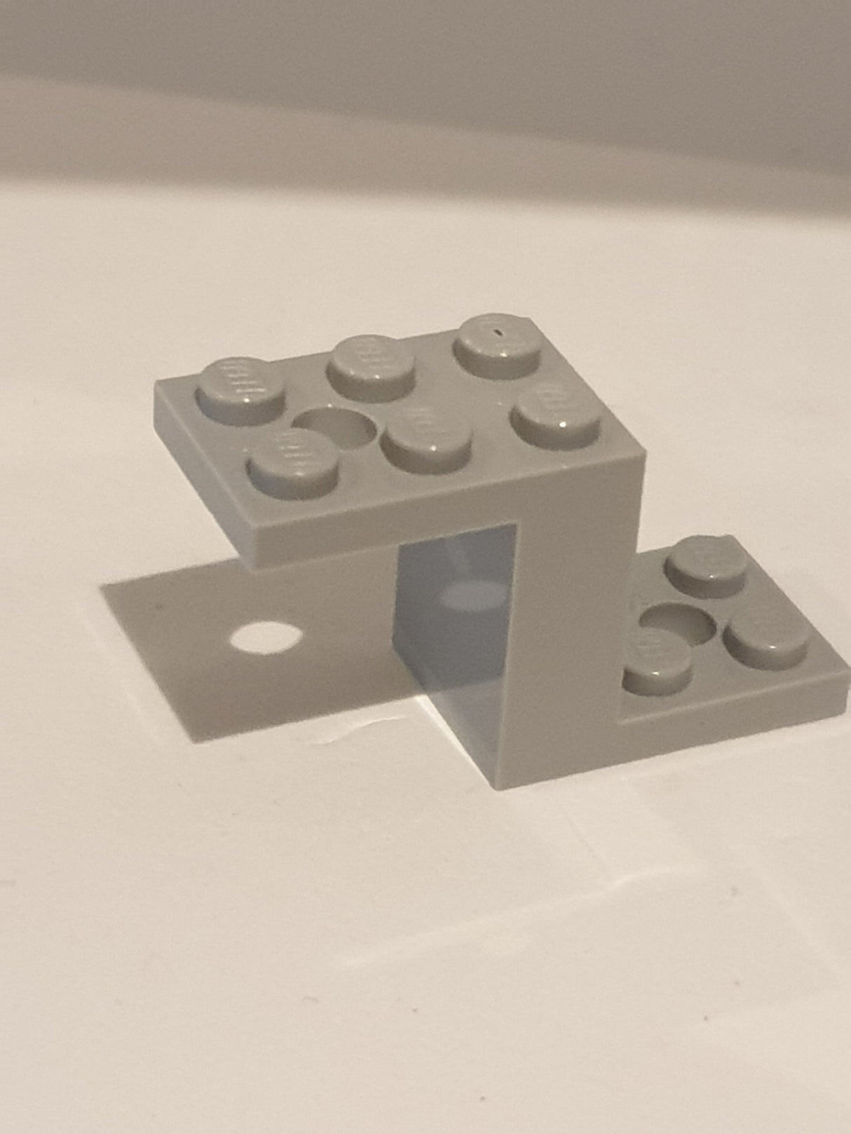 2x5x2 Winkelplatte Snot Konverter Konsole neuhellgrau