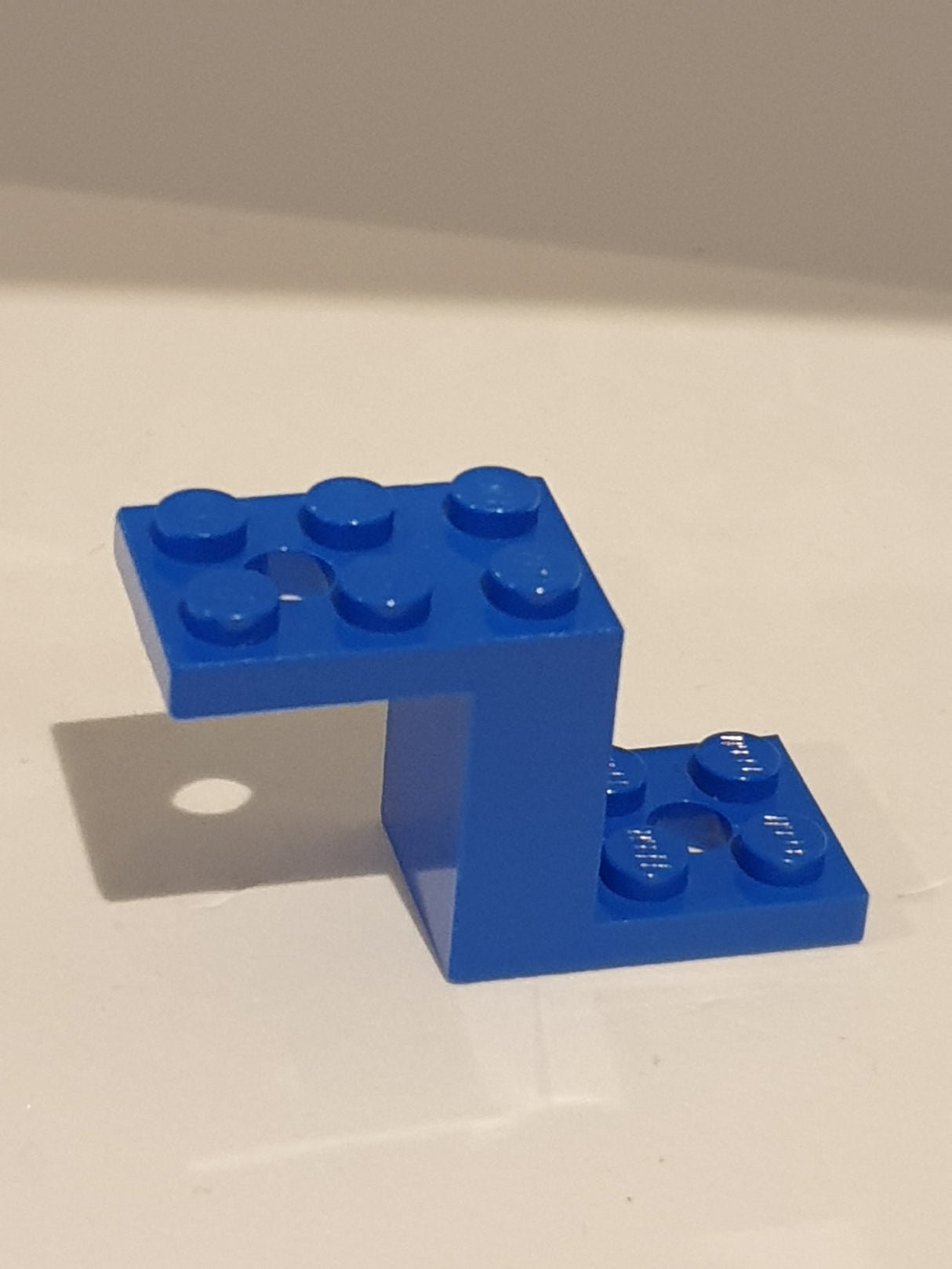 2x5x2 Winkelplatte Snot Konverter Konsole blau