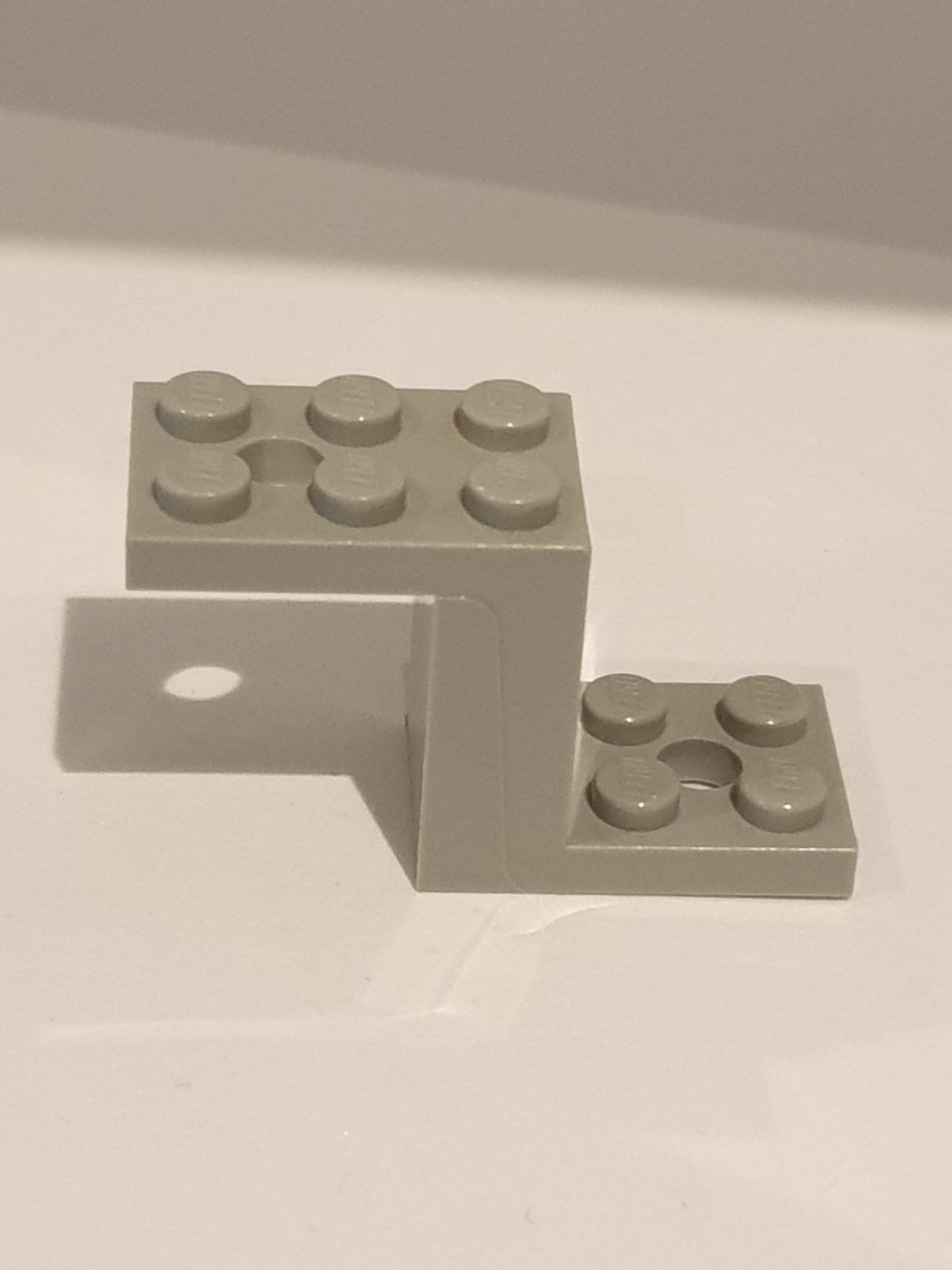 2x5x2 Winkelplatte Snot Konverter Konsole althellgrau light gray