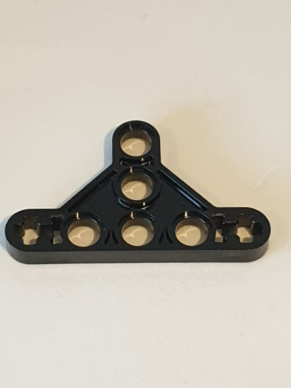 Technik Liftarm Dreieck flach Typ 2, schwarz black