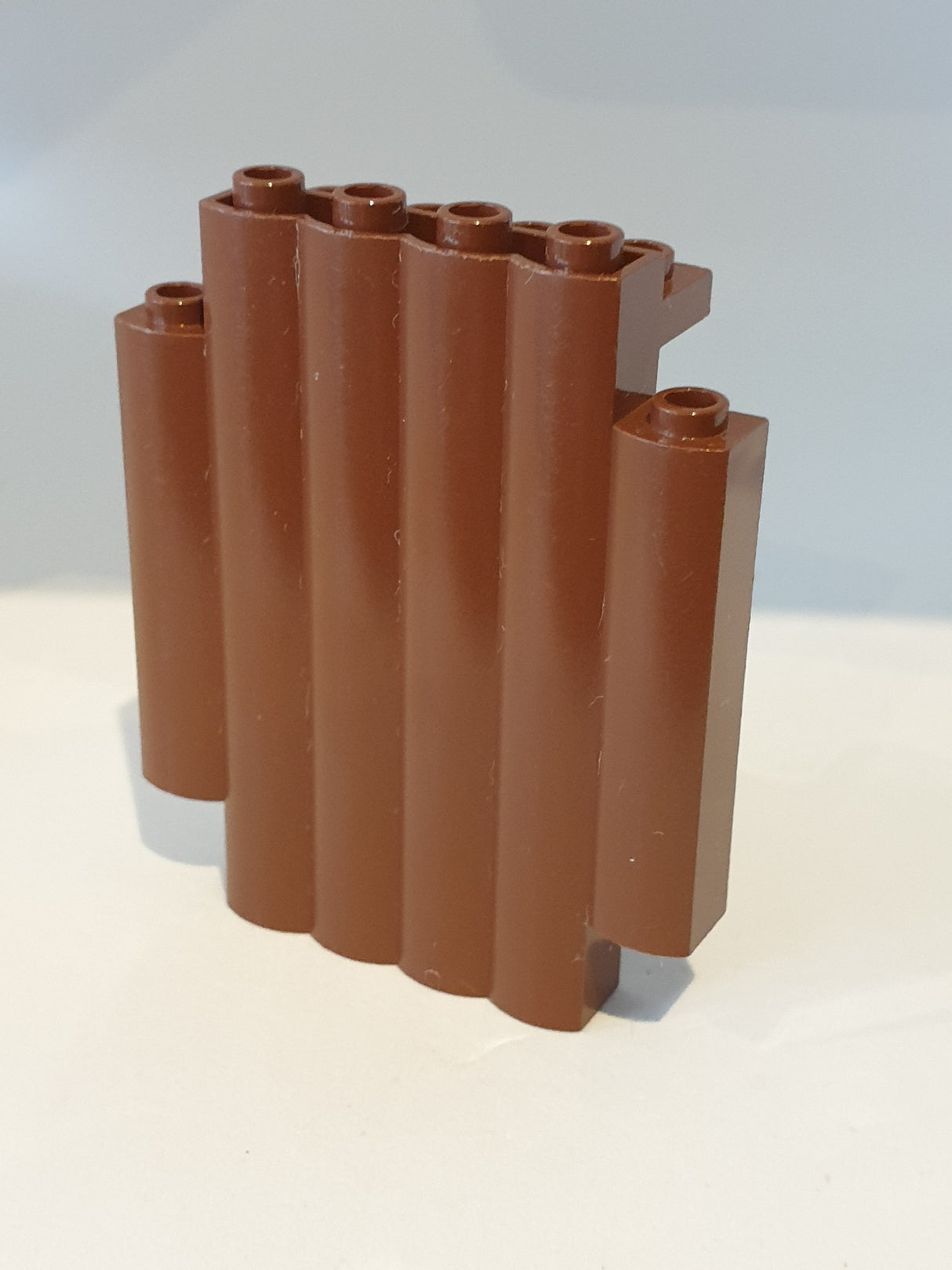 2x6x6 Wandelement Palisade Paneel neubraun reddish brown