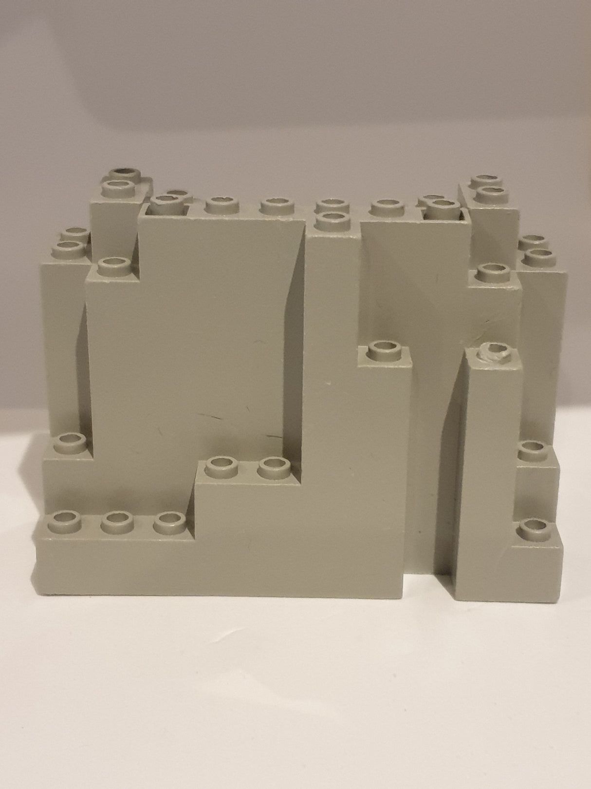 4x10x6 Bergteil Boden Gestein althellgrau light gray