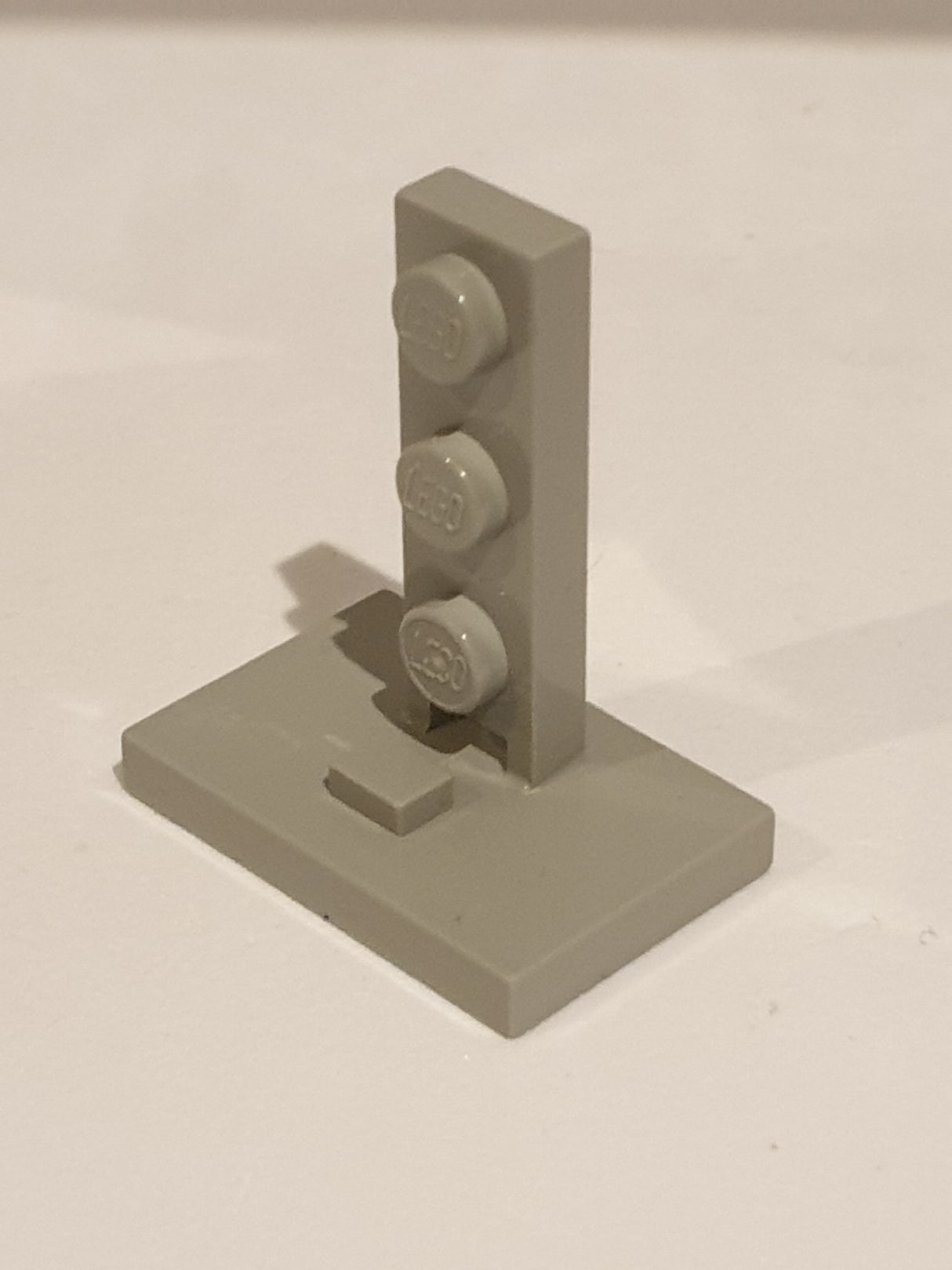 2x3 1x3 Winkelplatte Snot Konverter Halterung Zugsignalhalter althellgrau light gray