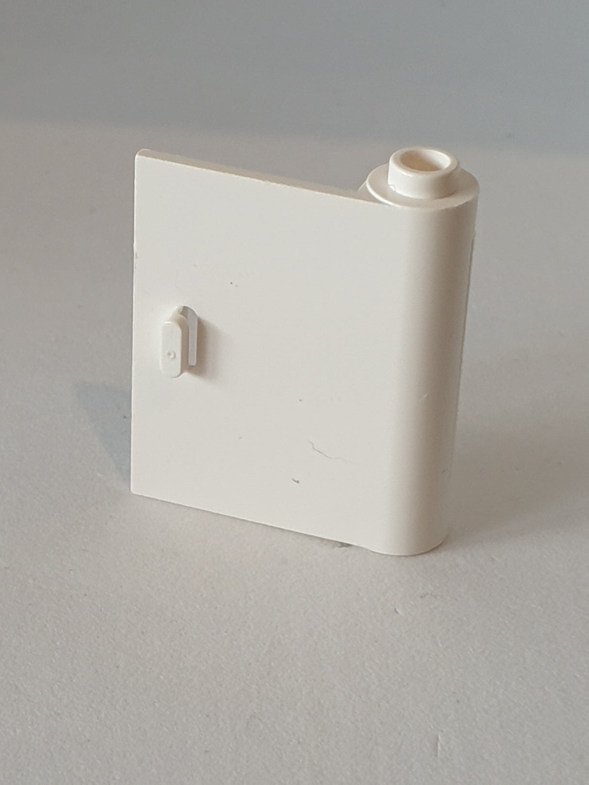 1x3x3 Tür rechts offenes Scharnier weiß white