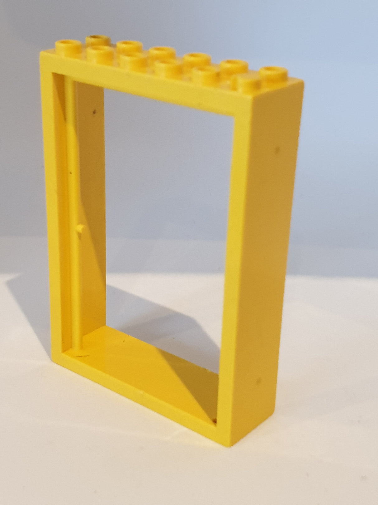 2x6x7 Türrahmen gelb