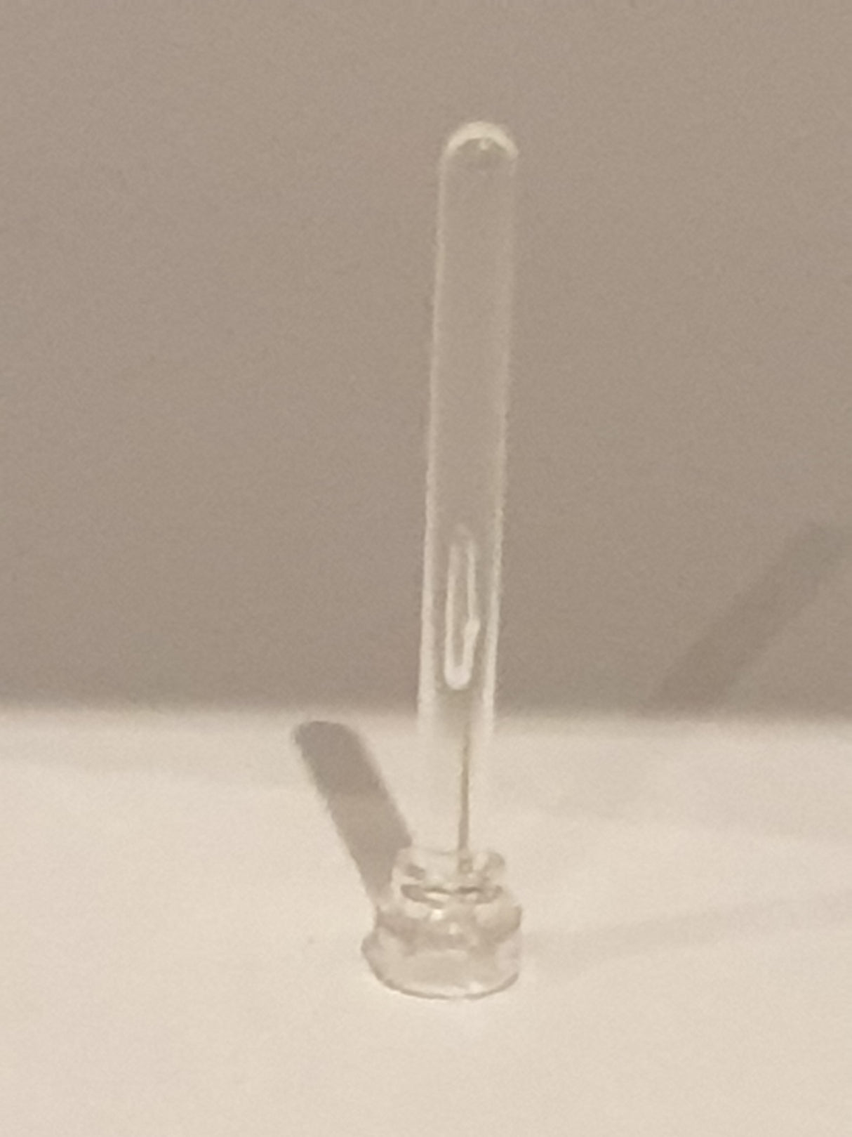 1x4 Antenne mit runder Oberseite transparent weiß trans clear