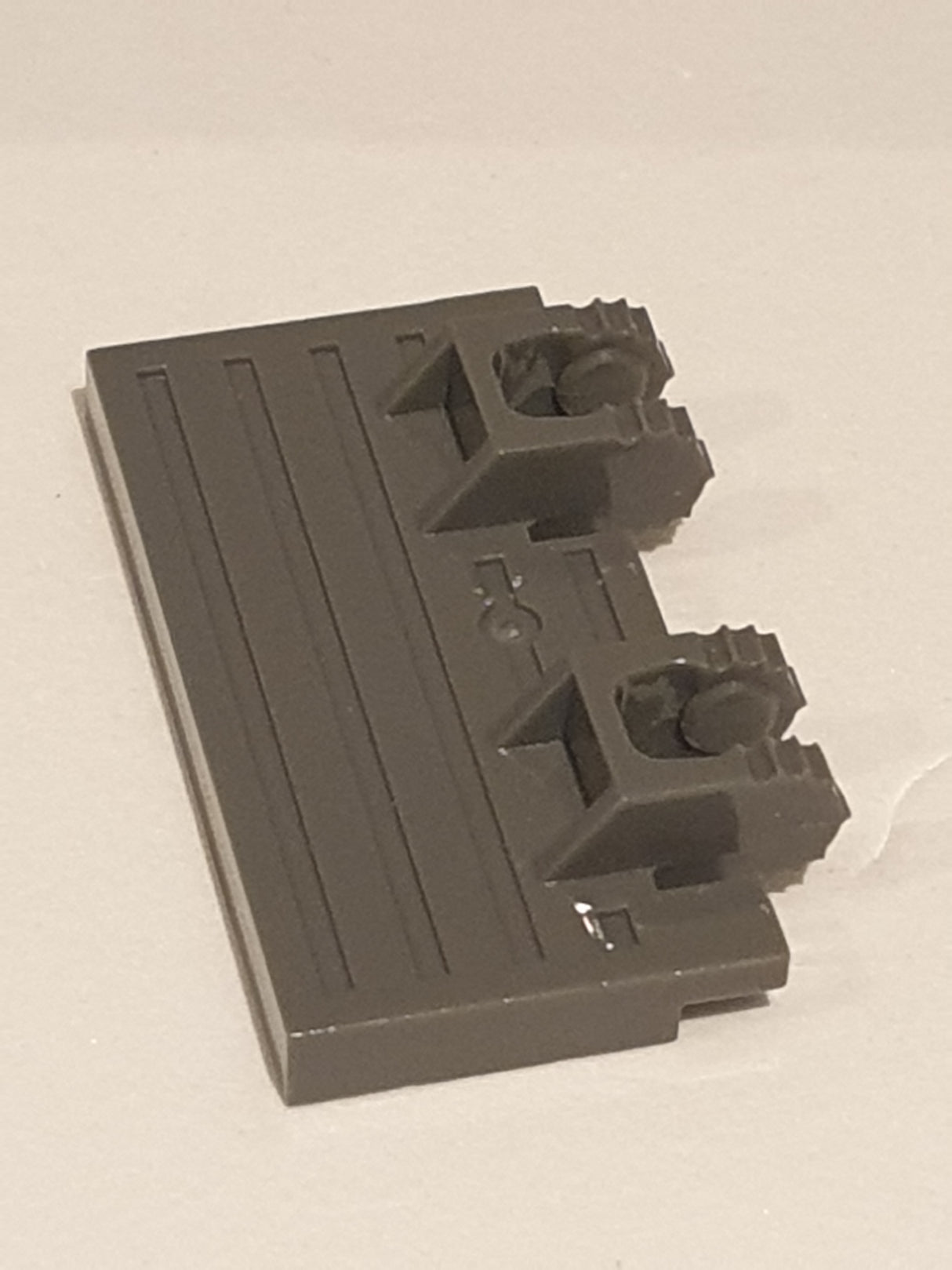 2x4 Klappe mit 2 Fingern / Zugtür / Zugtor ohne verstärkte Rückseite neudunkelgrau