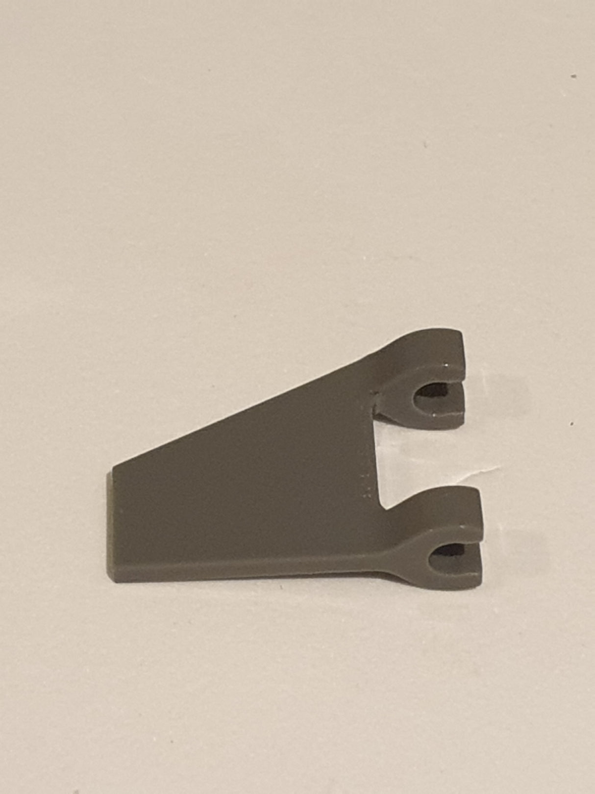 2x2 Fahne Flagge Banner Trapez mit 2 Clips neudunkelgrau