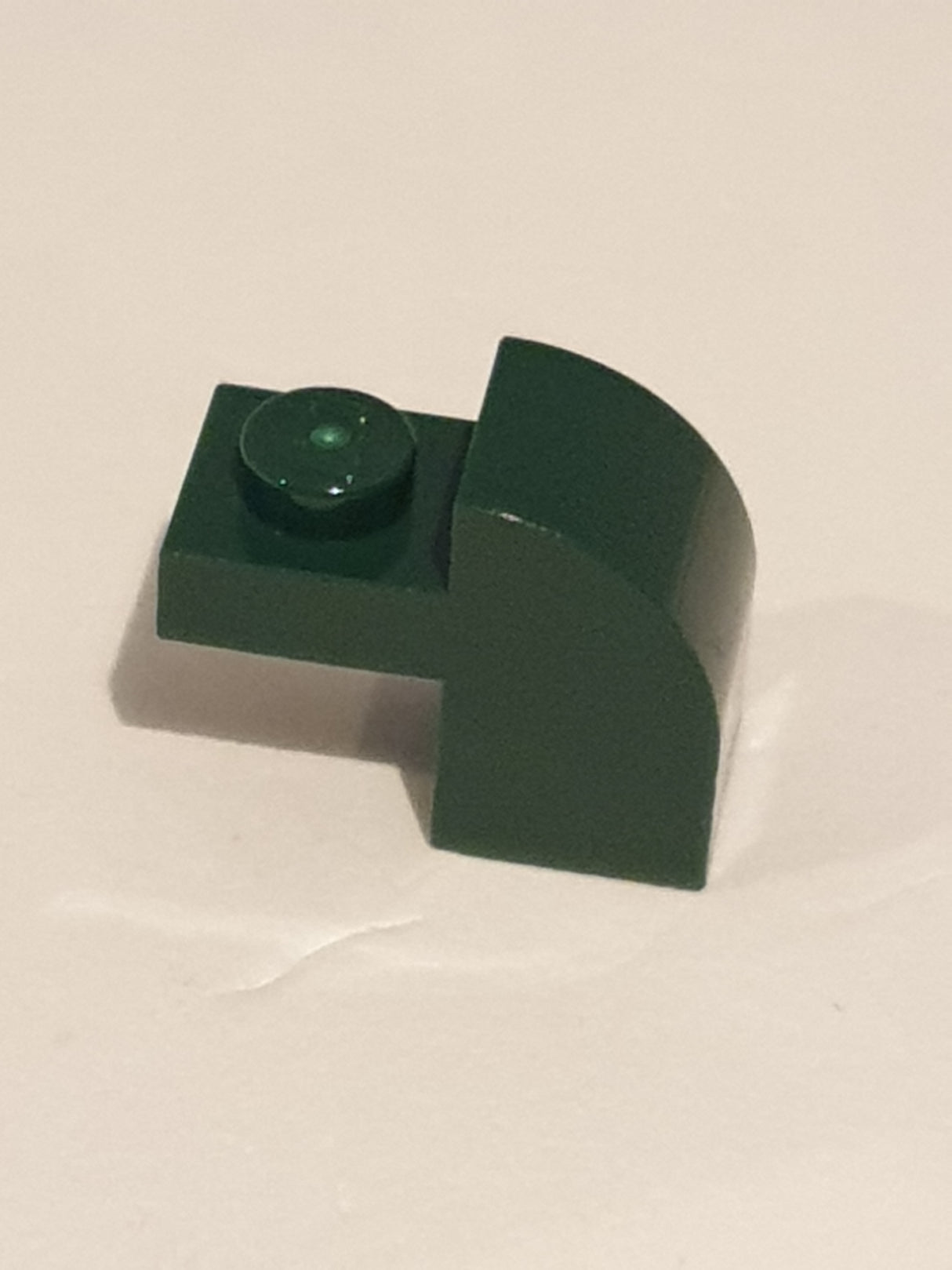 1x1 Bogenstein 1/4 dunkelgrün