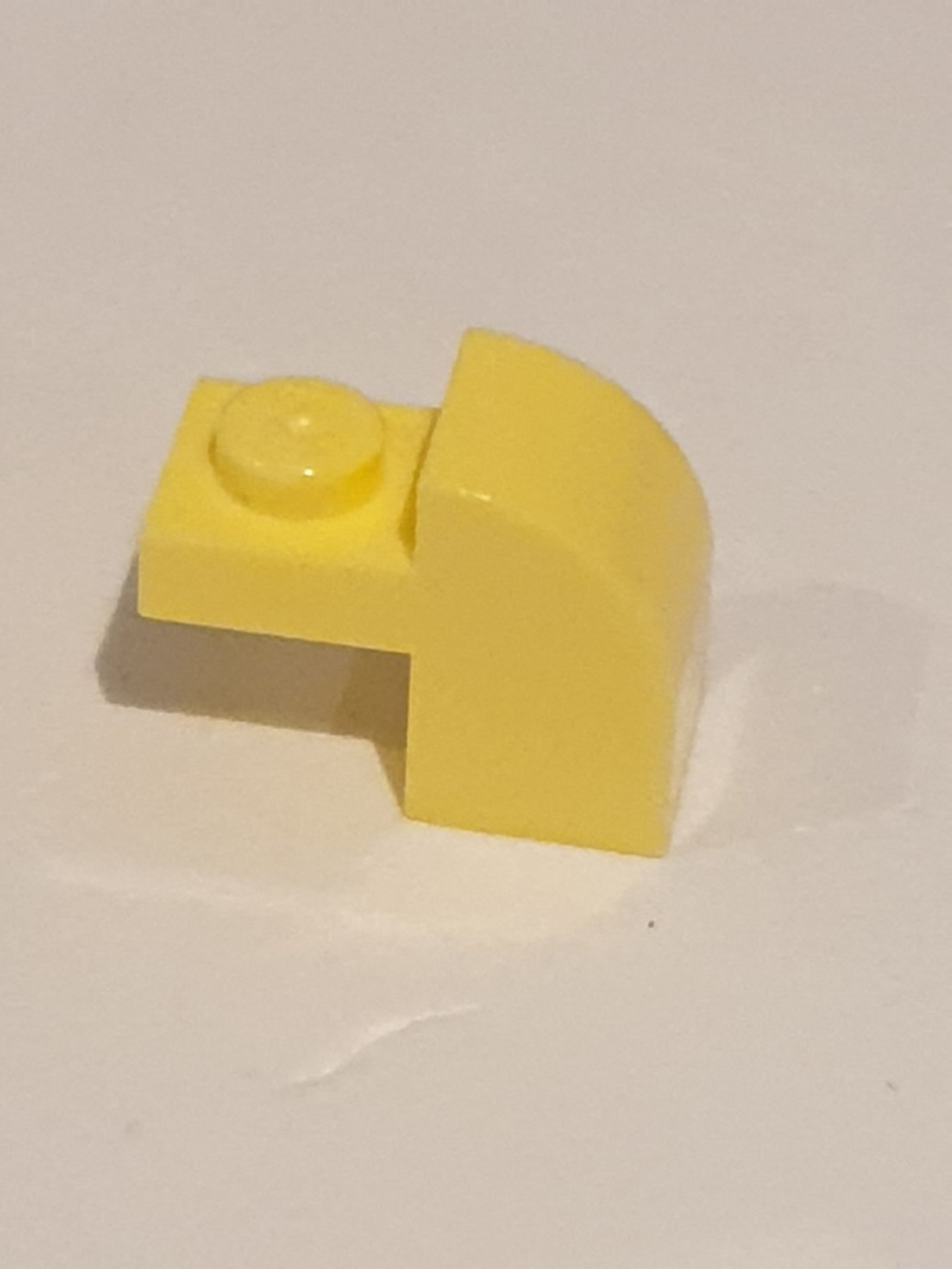 1x1 Bogenstein 1/4 hellgelb bright light yellow