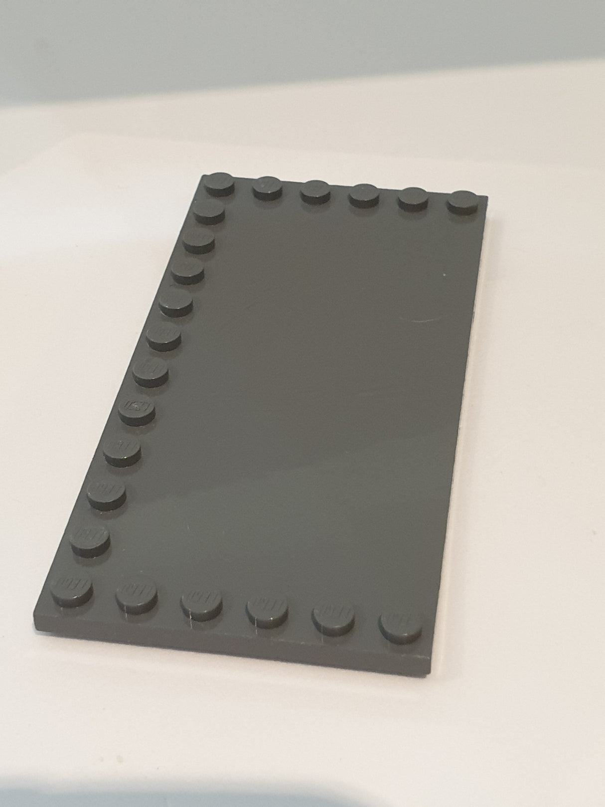 6x12 Fliese modifiziert mit Noppen auf Ecken neudunkelgrau