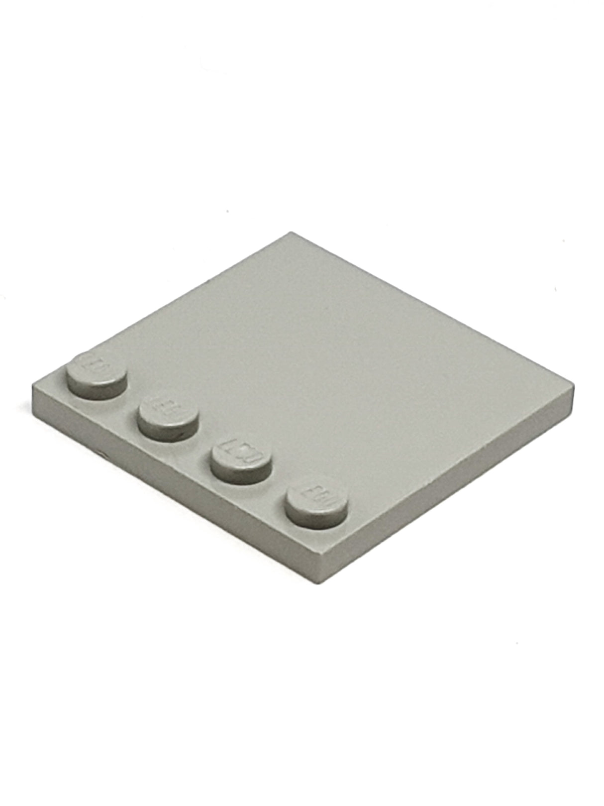 4x4 Fliese modifiziert mit 4 Noppen althellgrau light gray