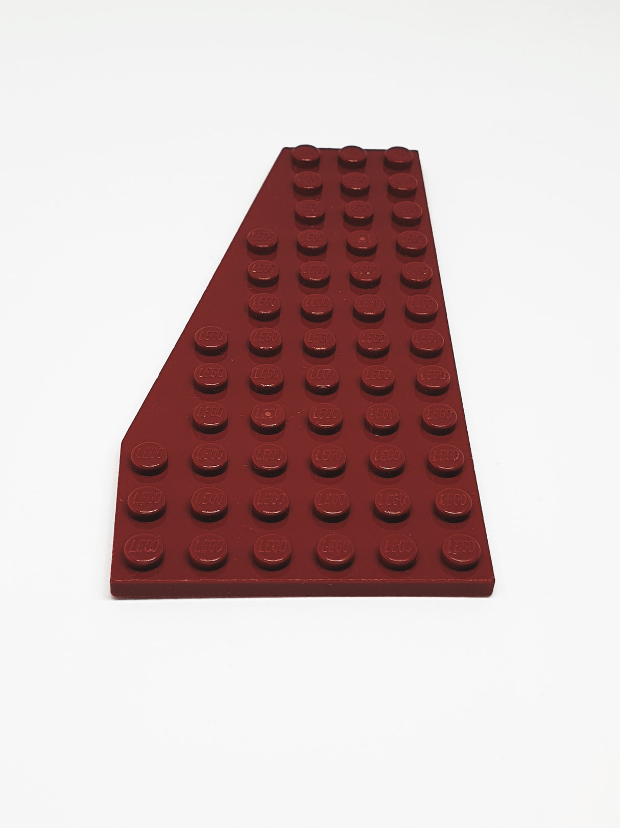 6x12 Flügelplatte links dunkelrot