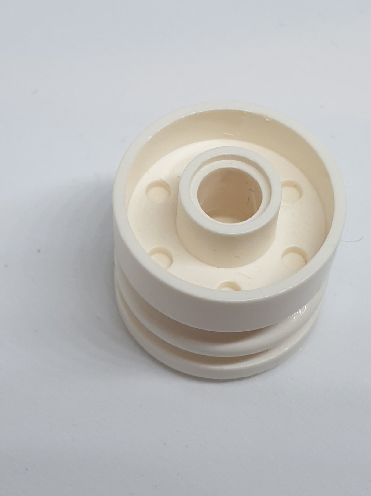 Felge 18x14 mit Pin-Loch weiß white