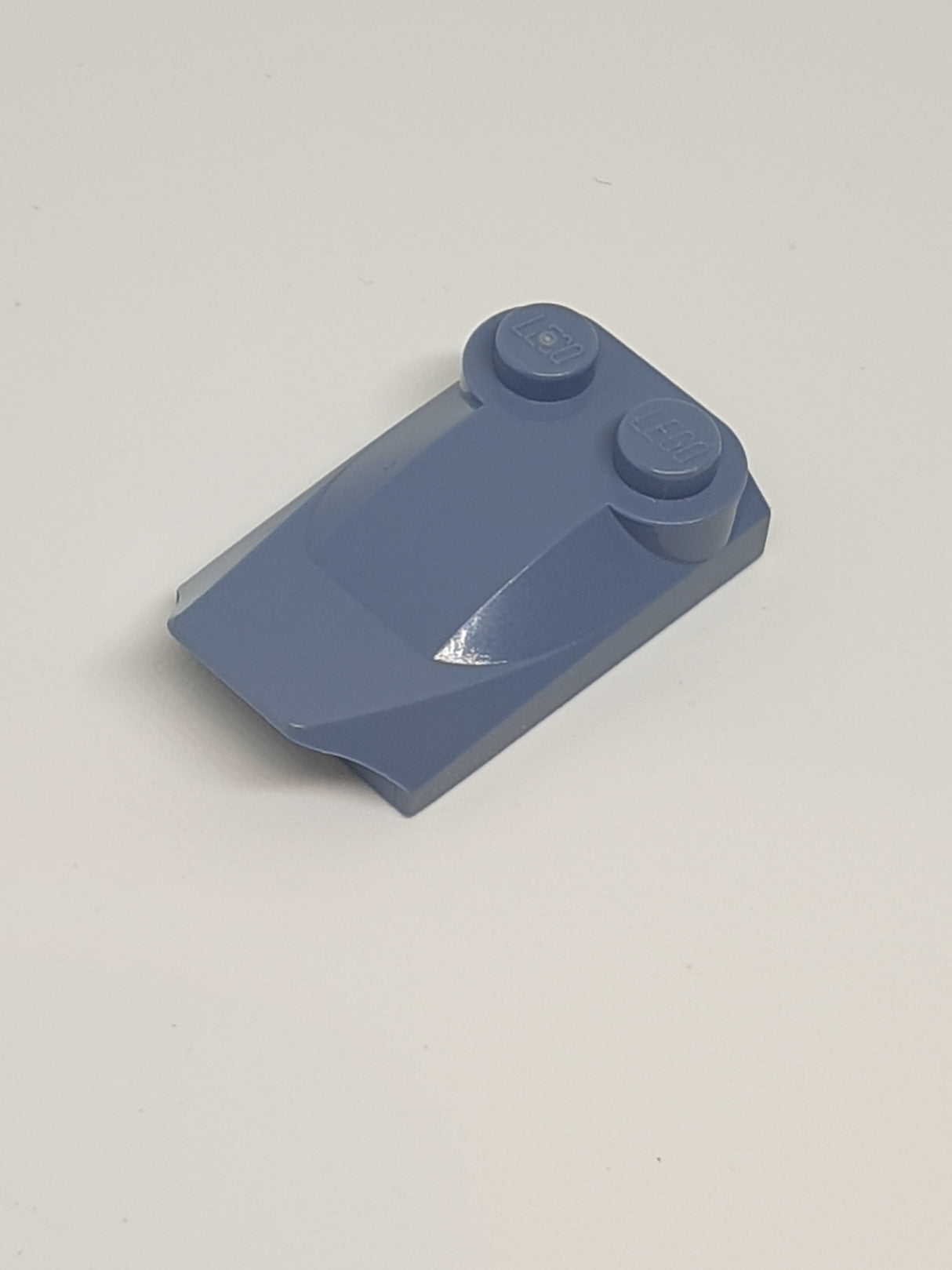 2x3x2/3 Dachstein Flügelende 2 Noppen sandblau