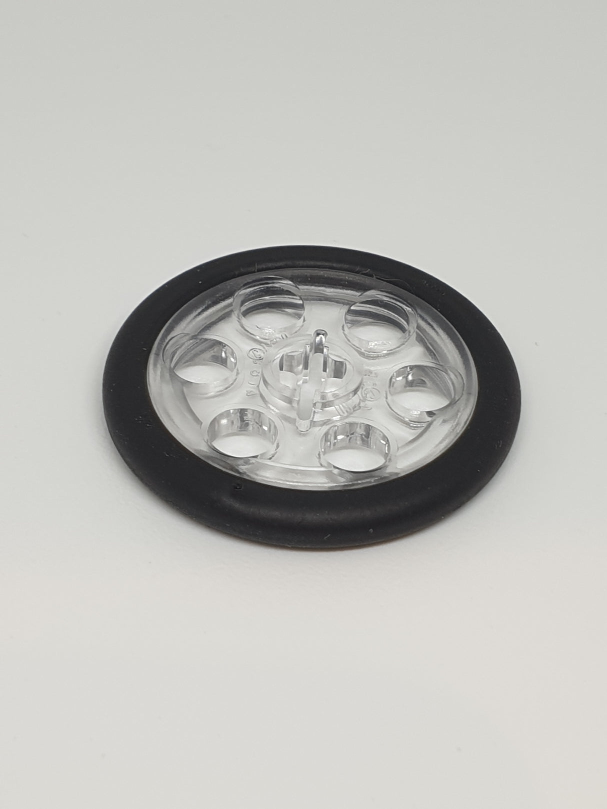 Technik Riemenscheibe (Pulley) mit Reifen transparent weiß trans clear