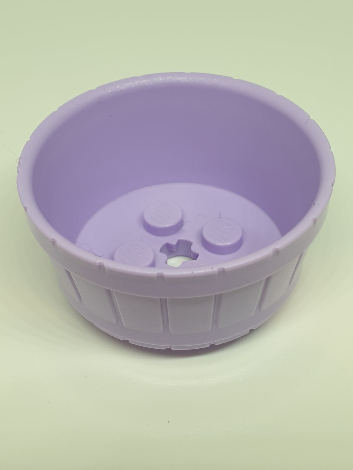 5x5x2 Fass Wanne Container mit Kreuzloch  helllavendel lavender