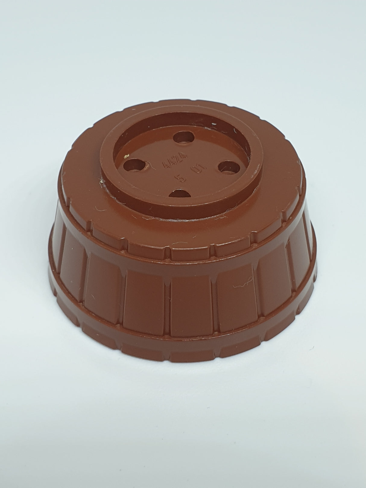 5x5x2 Fass Wanne Container neubraun reddish brown