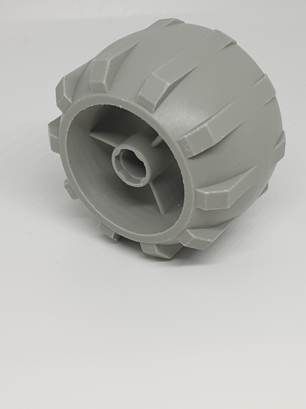 Rad aus Hartplastik Durchm. 43 offen althellgrau light gray