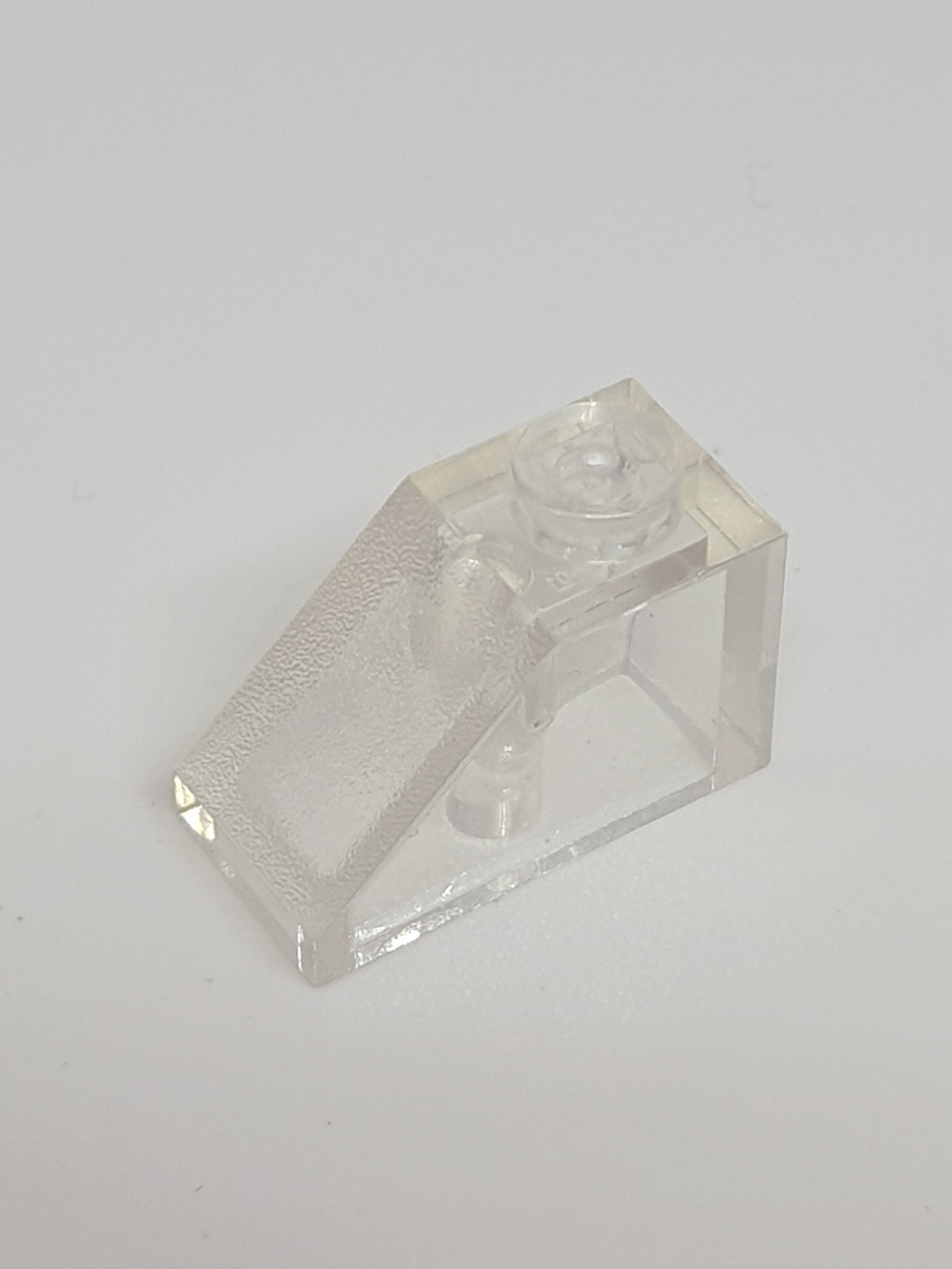1x2 Dachstein klein transparent weiß trans clear