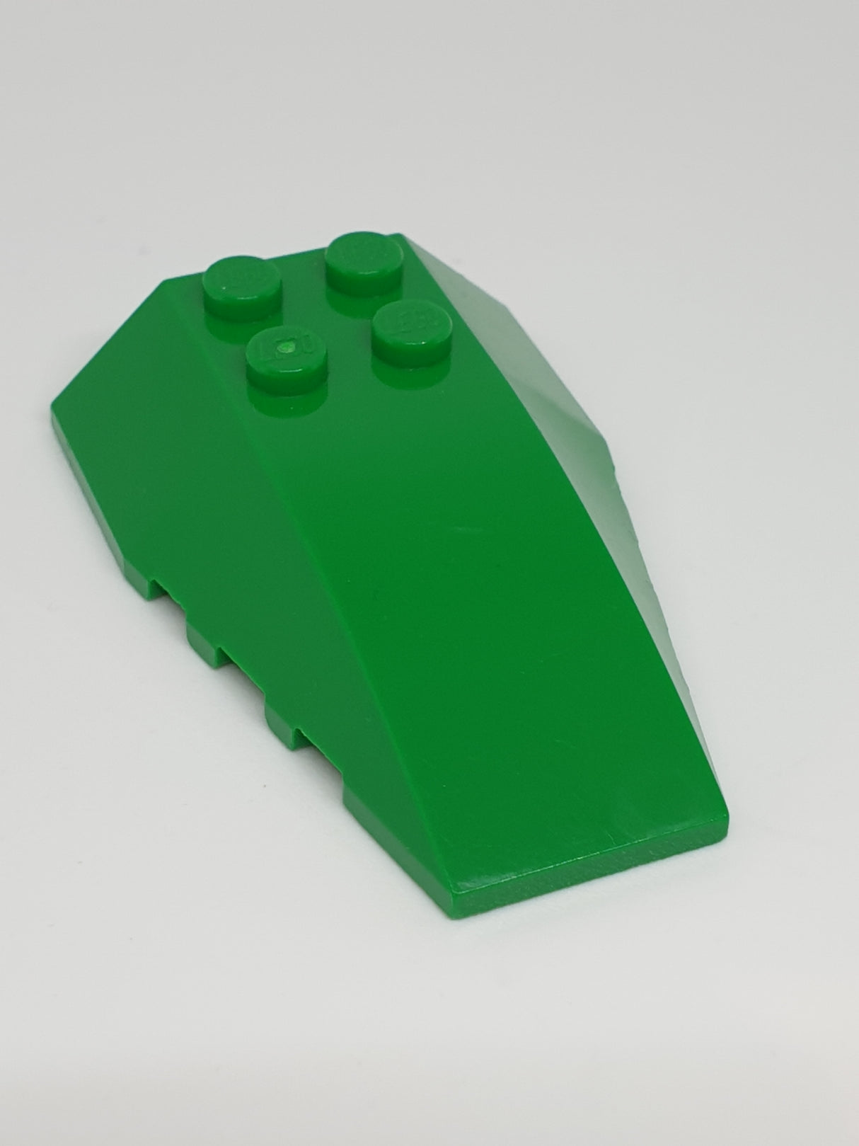 4x6 Keilstein Schrägstein mit Bogen grün