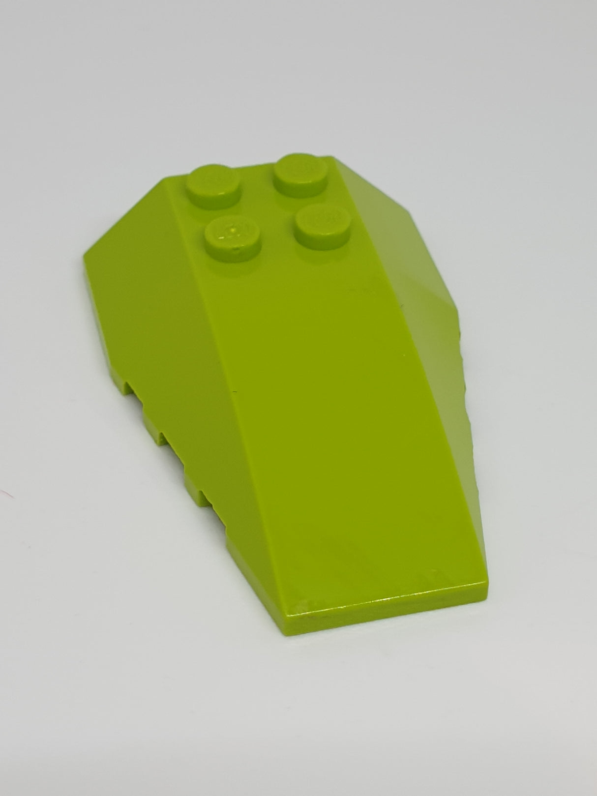 4x6 Keilstein Schrägstein mit Bogen lindgrün