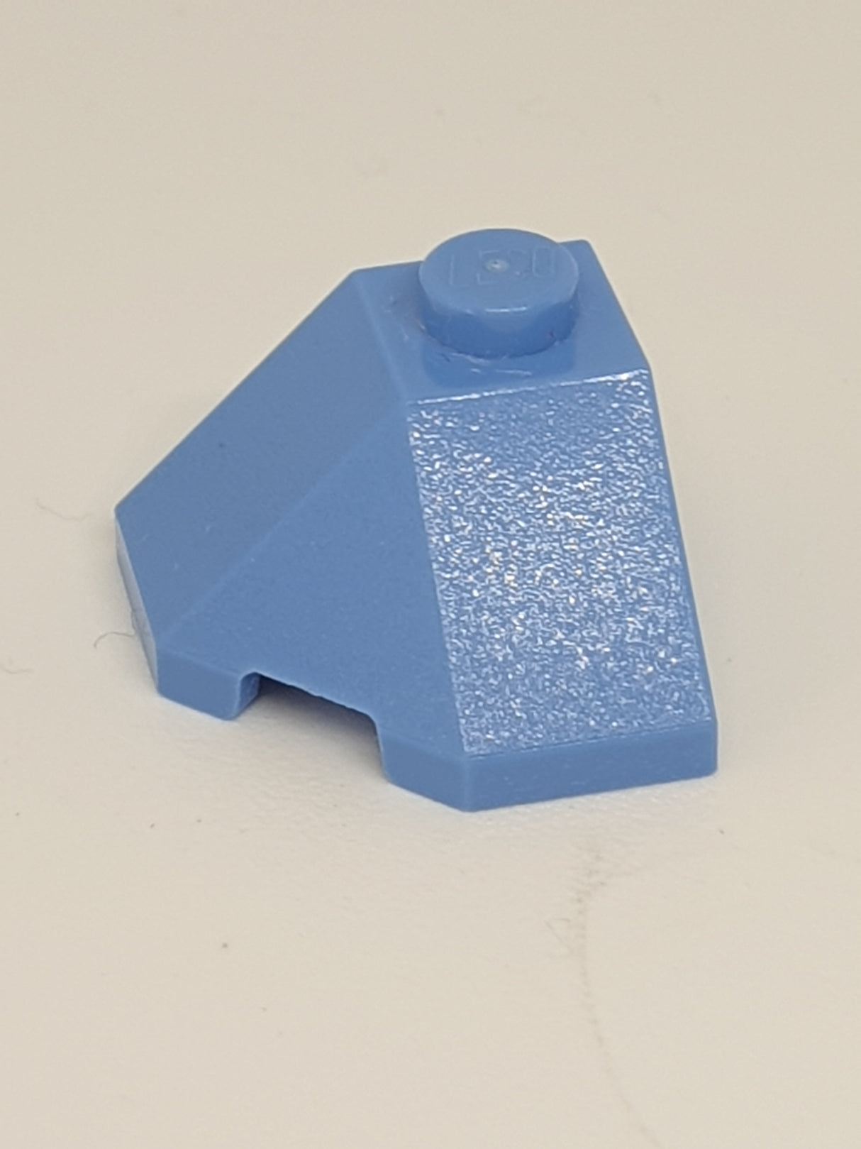 2x2 Dachstein Ecke 45° Keil mittelblau