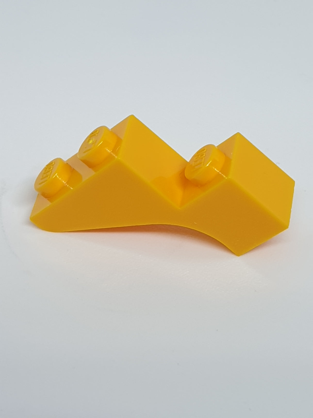 1x3x2 Halbbogenstein rund mit Stufe hellorange bright light orange