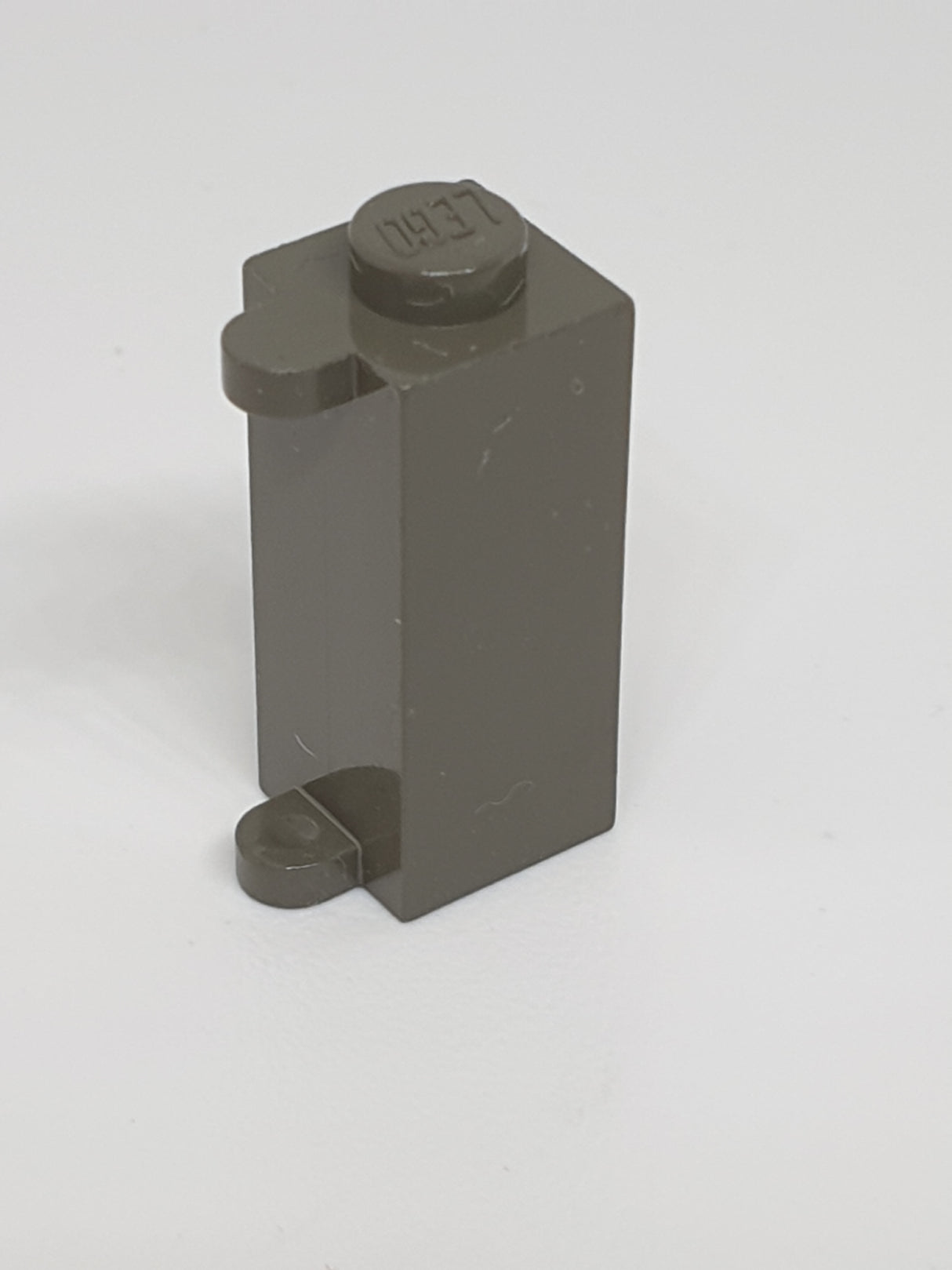 1x1x2 modifizierter Stein mit Shutter Halter altdunkelgrau dark gray