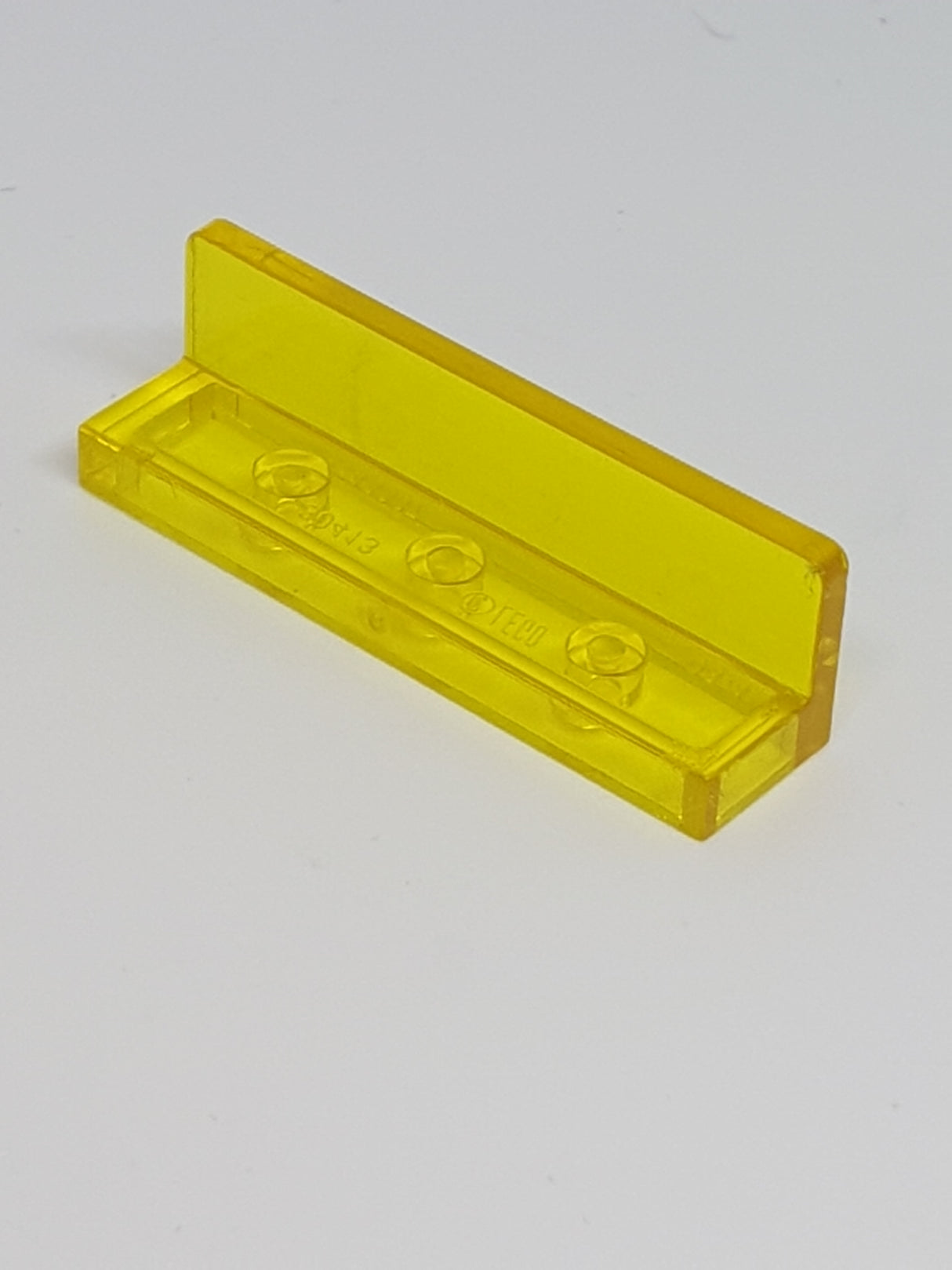 1x4x1 Wandelement Paneel transparent gelb