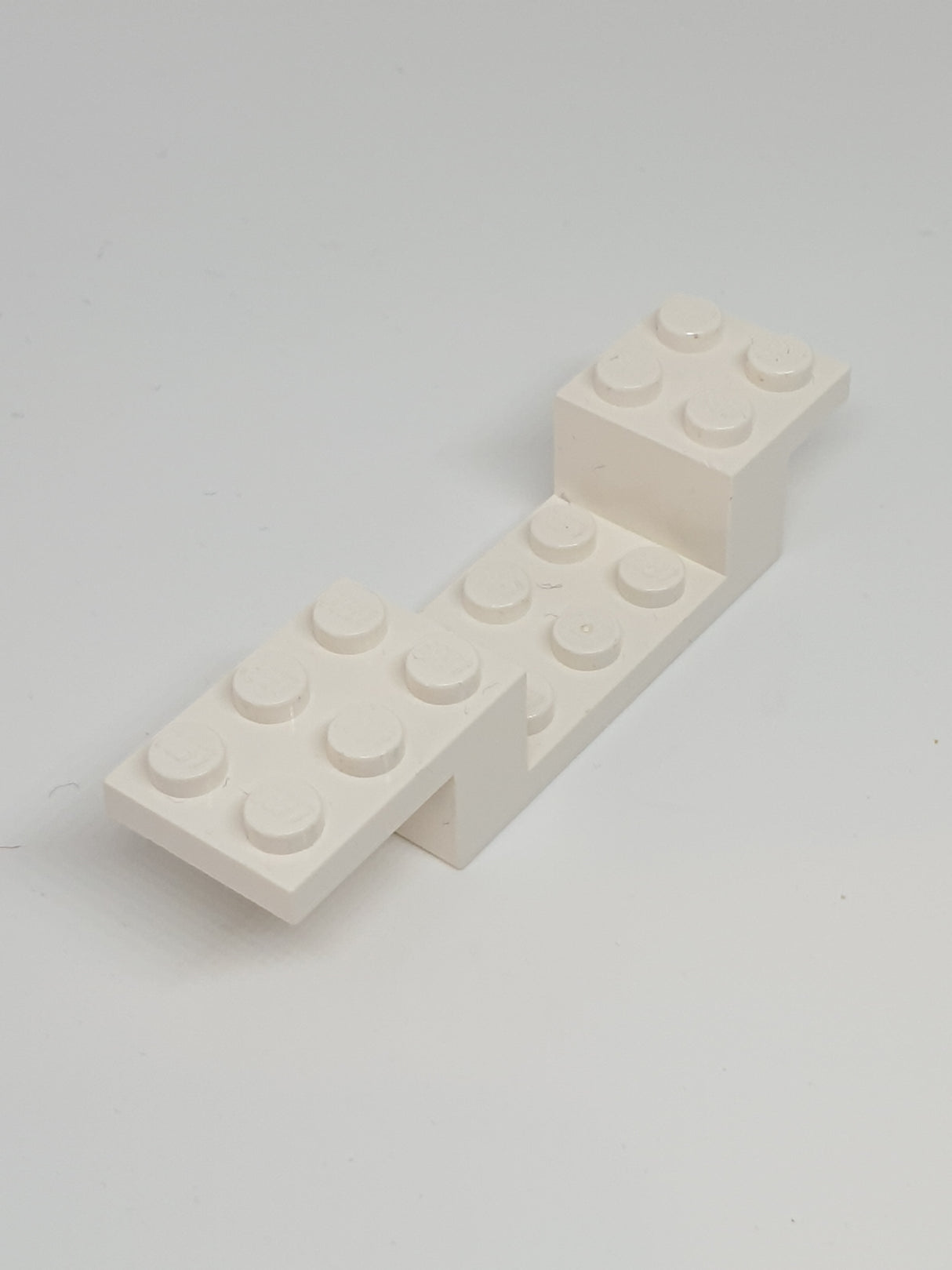 8x2x1 Winkelstein 1/3 Fahrzeugboden weiß white