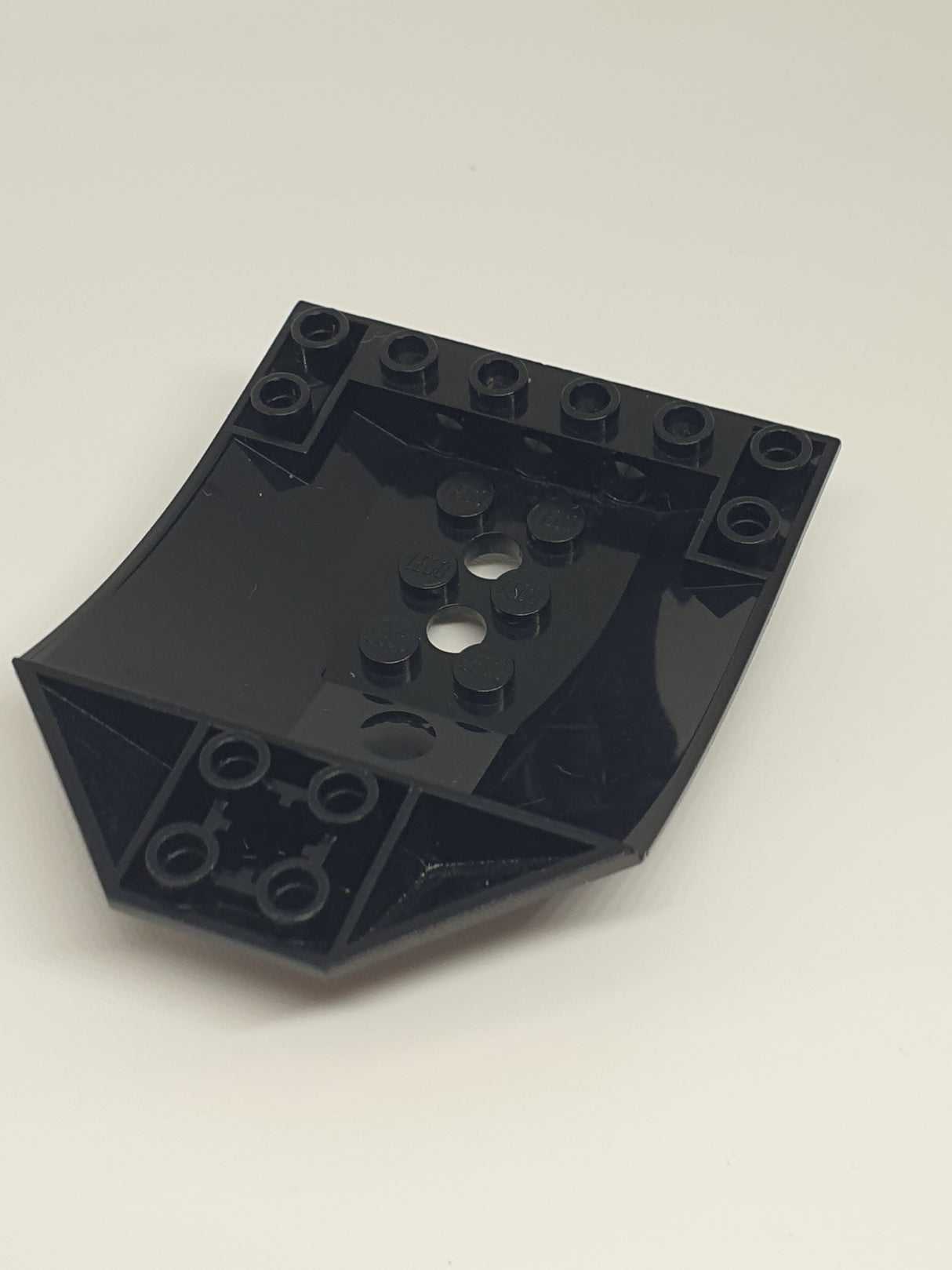 8x6x2 Cockpit Boden gebogen schwarz black