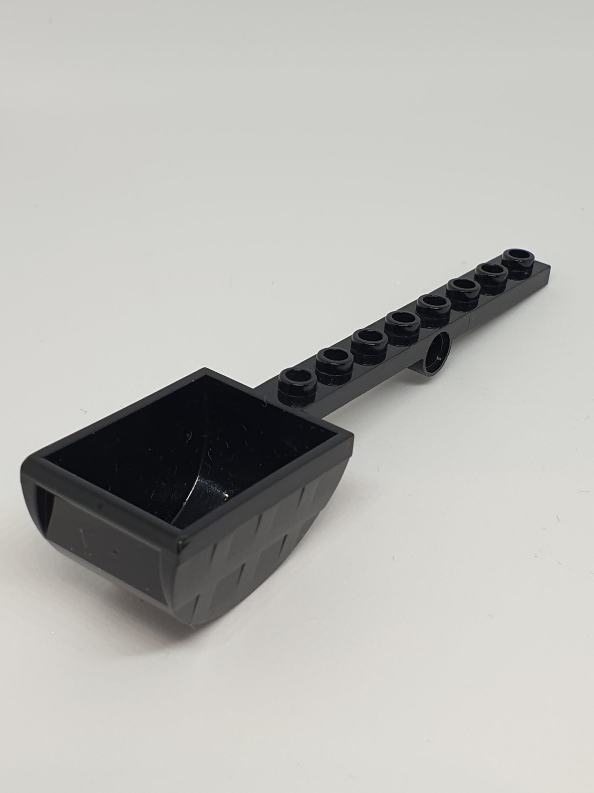 1x8 Katapult Baggerschaufel mit Pin Loch schwarz black