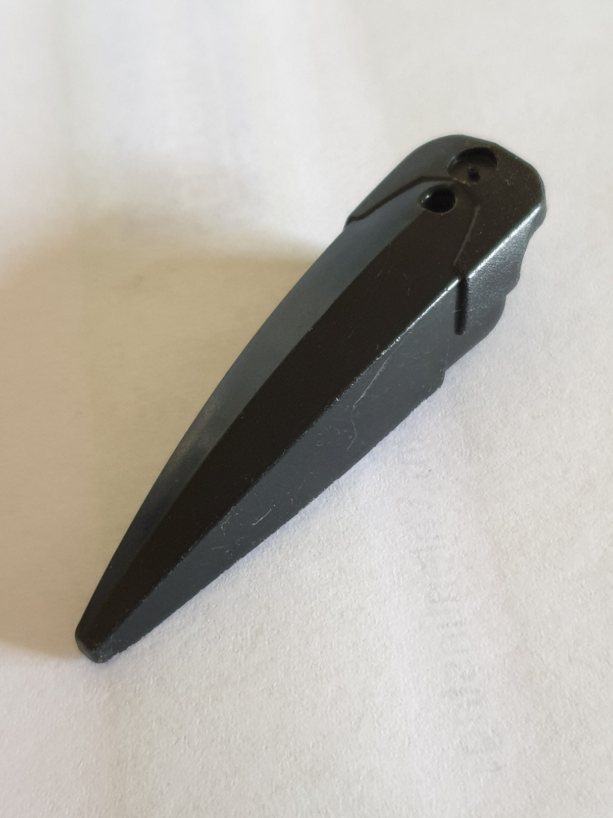 Hero Factory Waffe, Klinge breit gebogen schwarz black