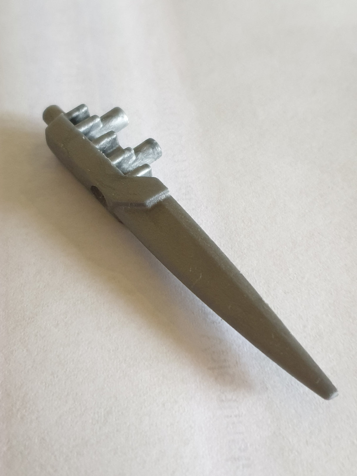 Hero Factory Waffe, Klinge lang flexibel pearlsilber