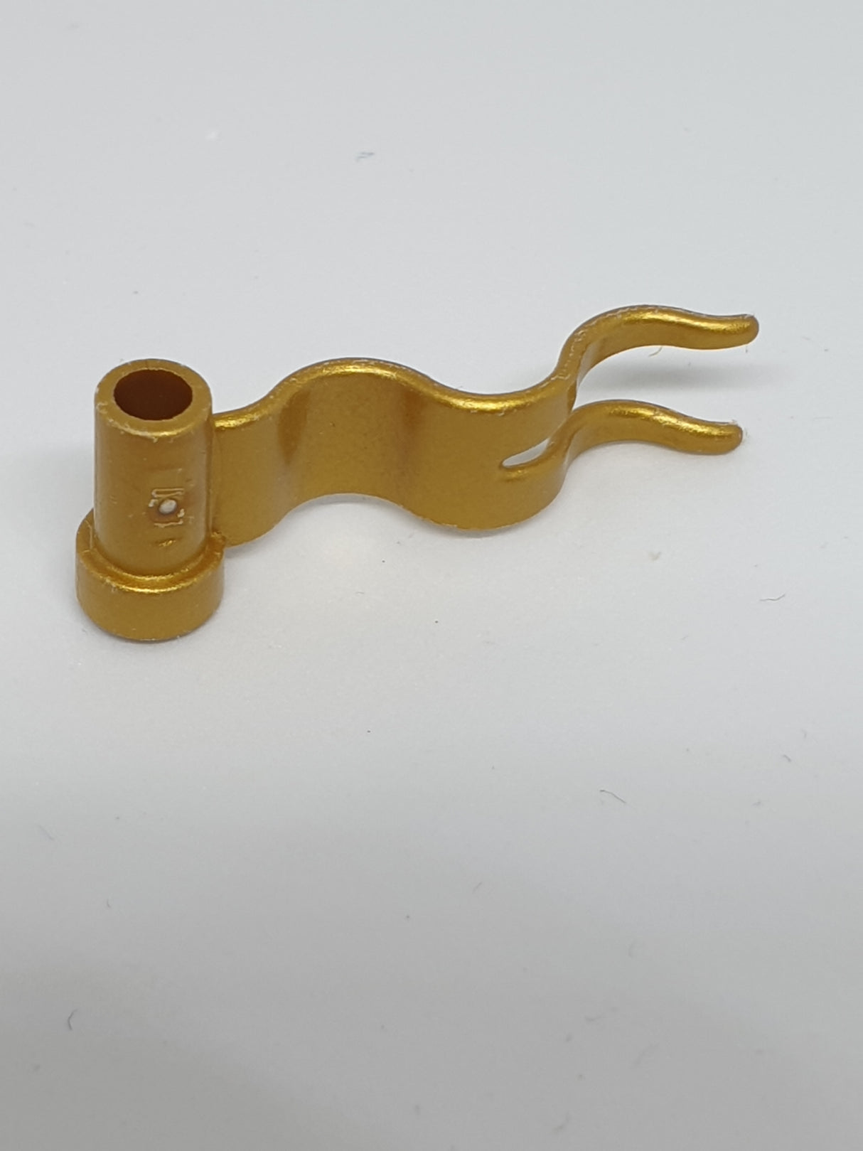 Fahne klein links goldmetallic