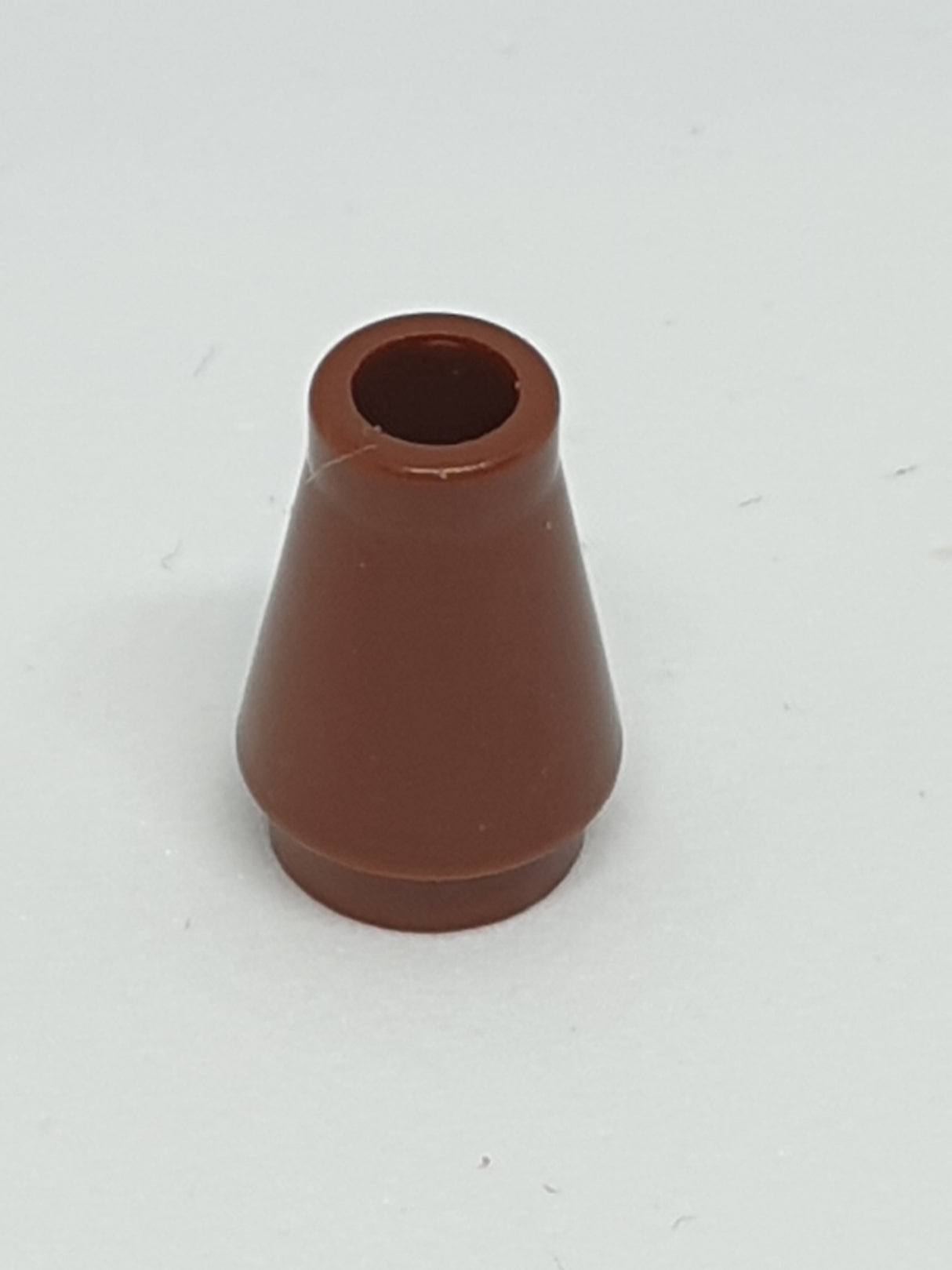 1x1 Kegel ohne Rand/Nut neubraun reddish brown