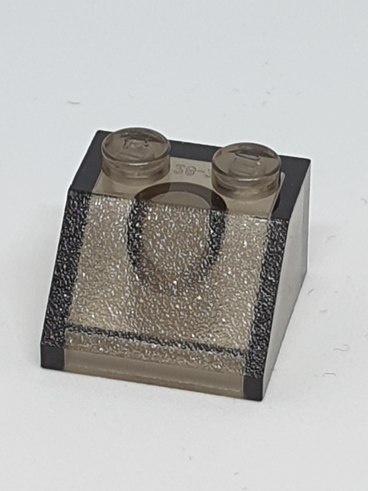 2x2 Dachstein 45° transparent schwarz