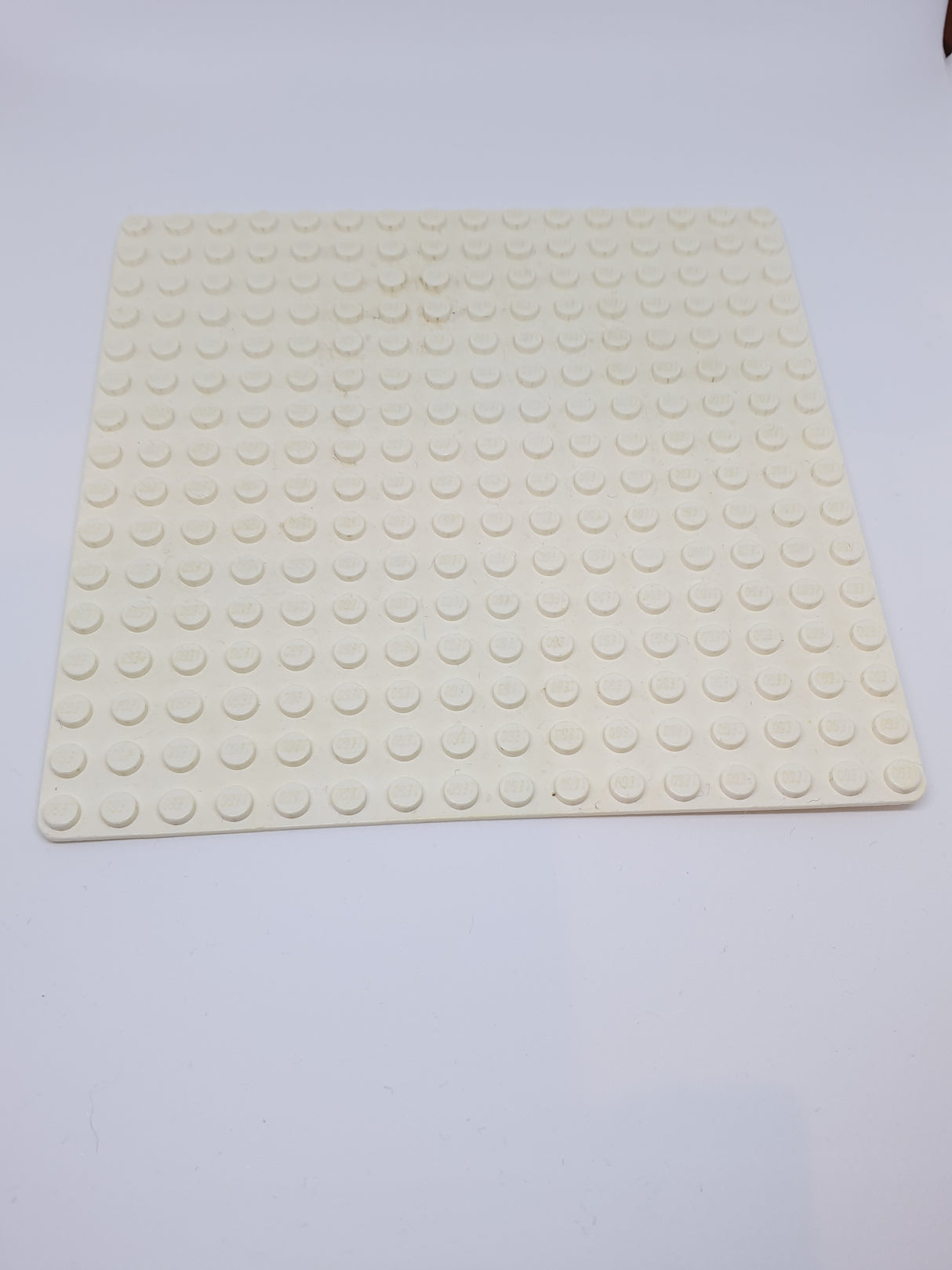 16x16 Grundplatte weiß white