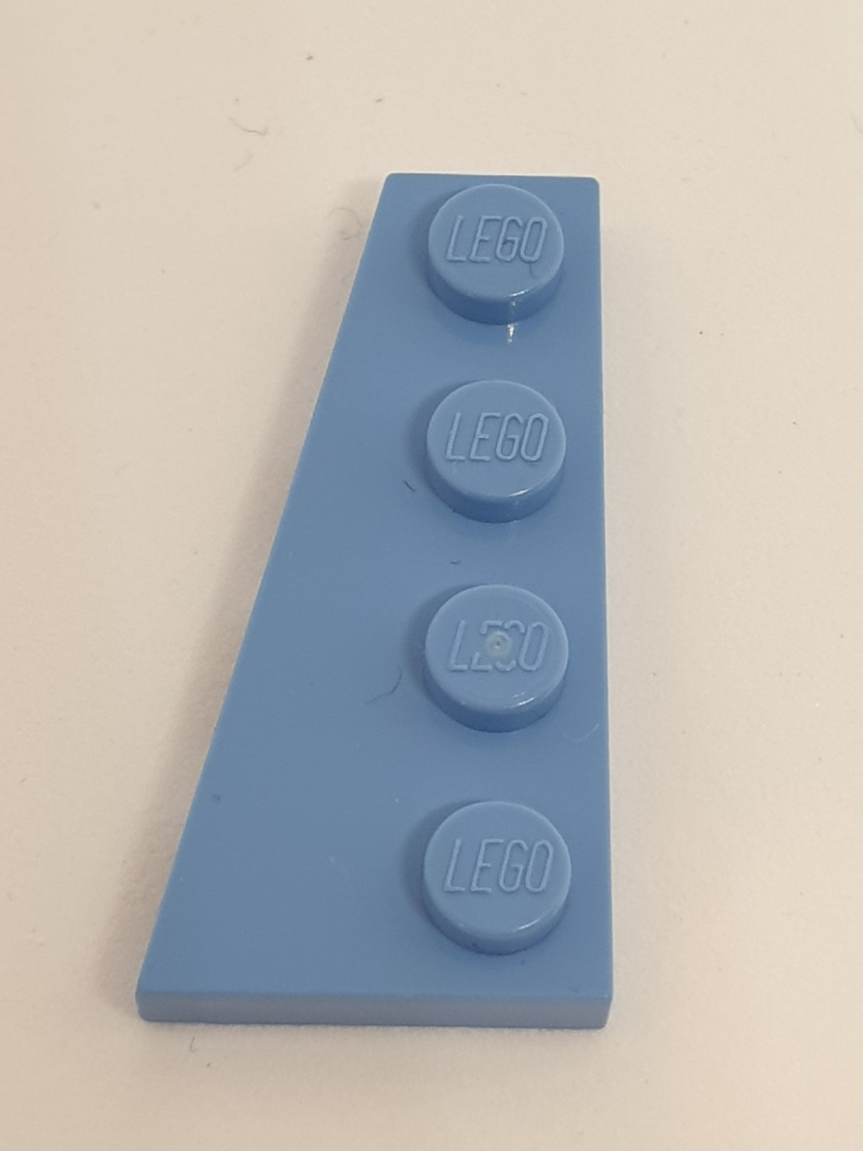 2x4 Flügelplatte links mittelblau