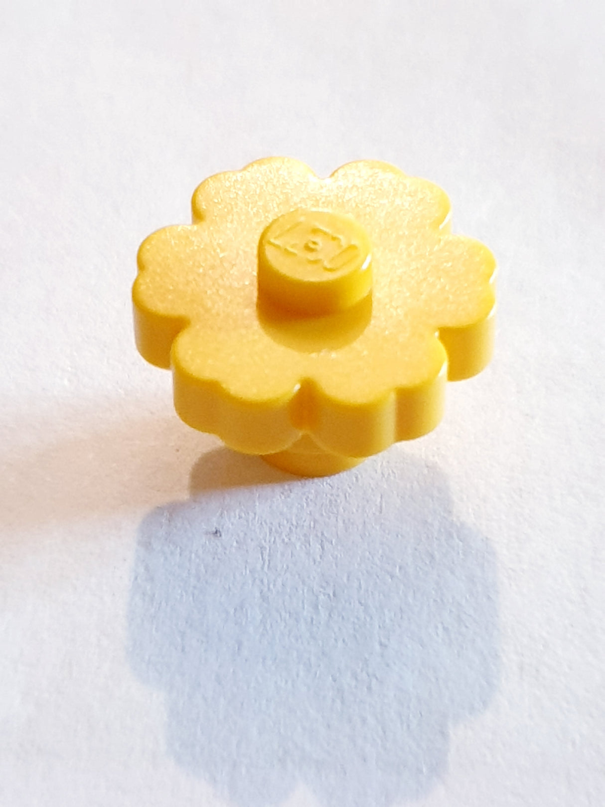 1x1 Blume Basis mit 2x2 Blüte geschlossene Noppe gelb