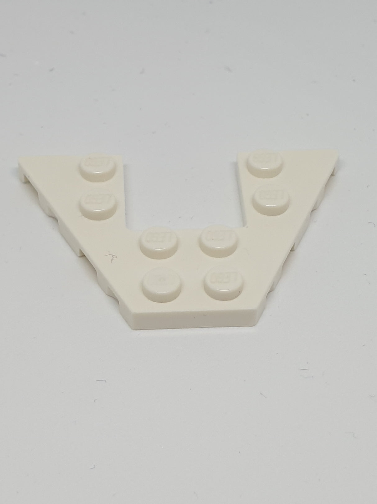 4x6 Keilplatte weiß white