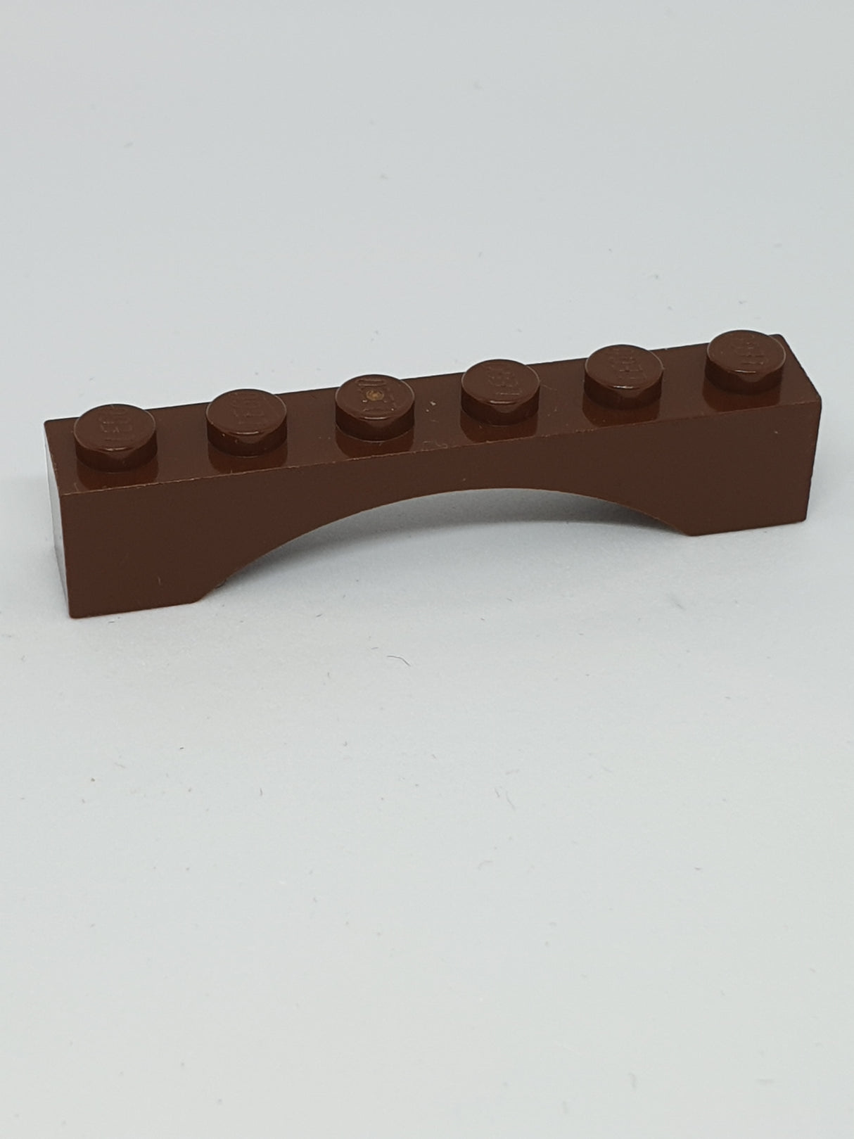 1x1x6 Bogenstein, ohne Absatz altbraun